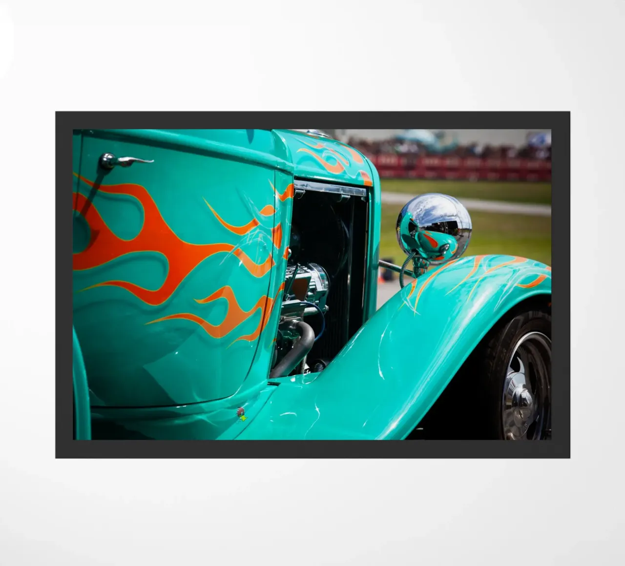 Hotwheel deurmat van Jonas Klein