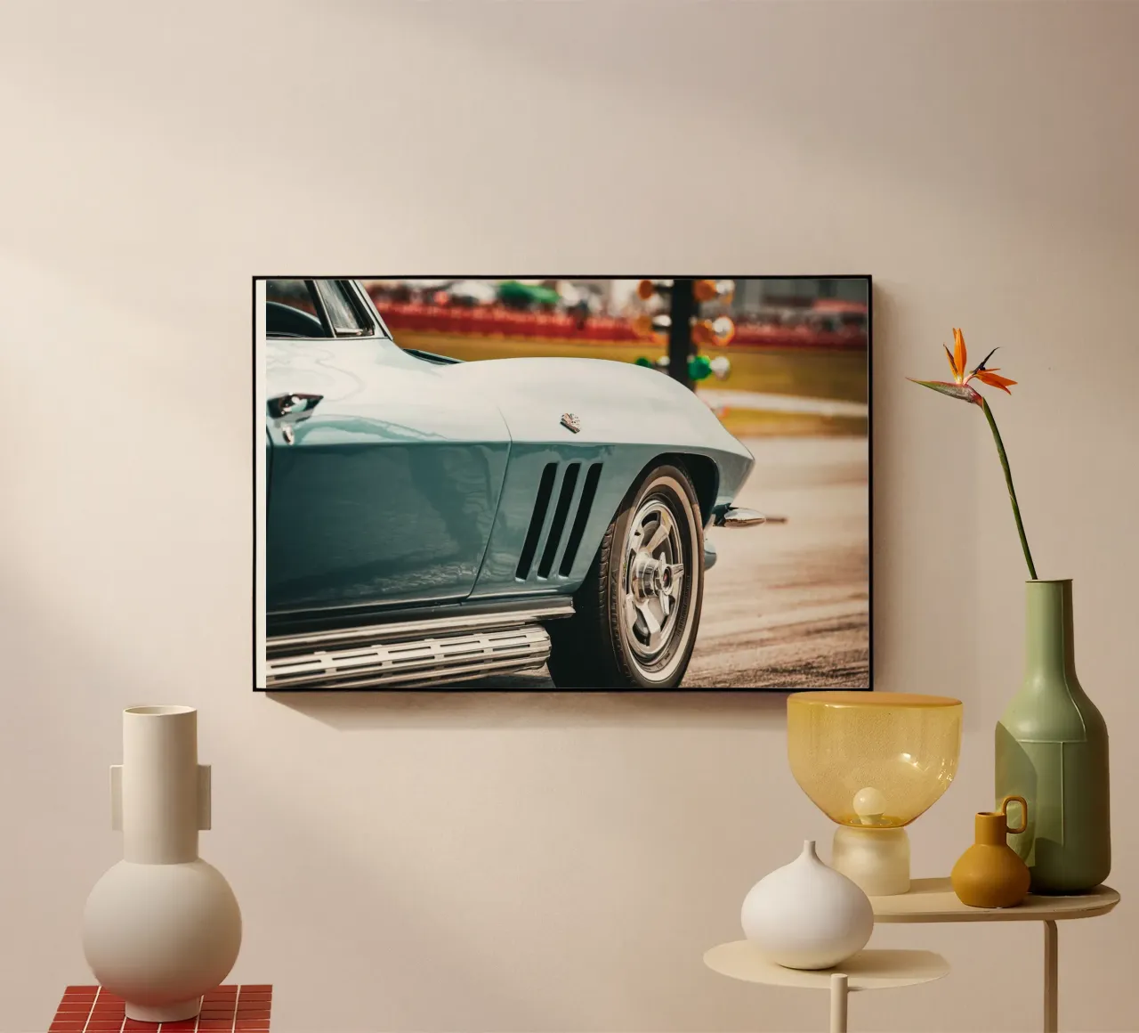 Corvette acrylic glass by Jonas Klein