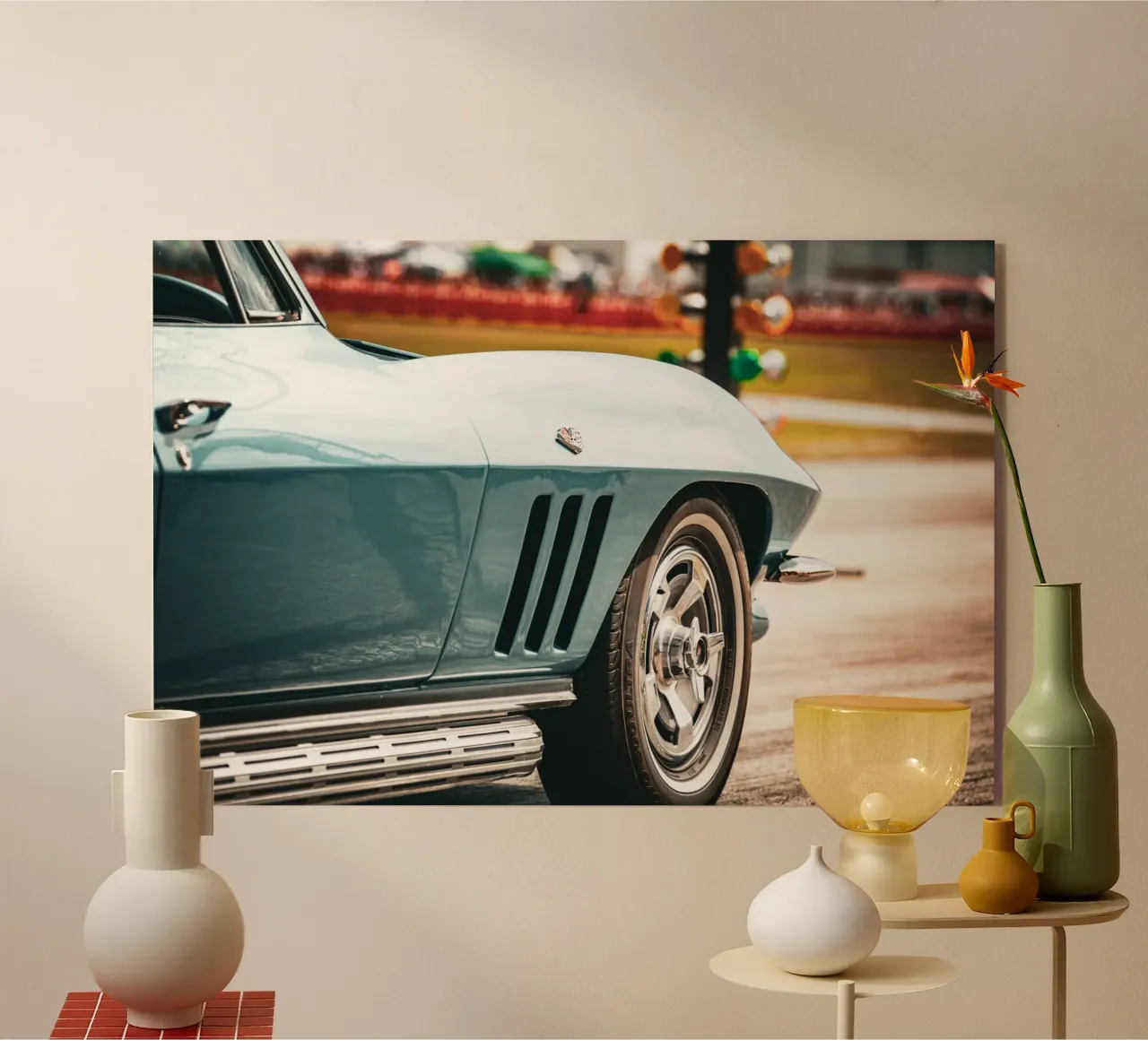 Corvette acrylic glass by Jonas Klein