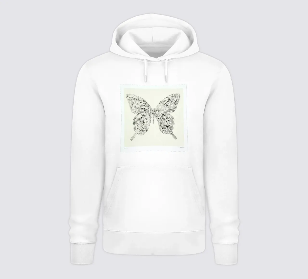 Butterfly felpa con cappuccio da Faunesque