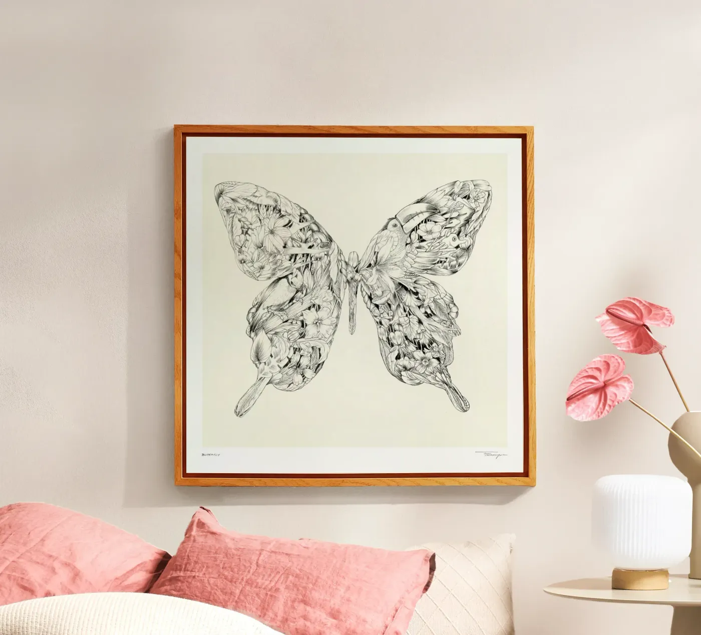 Butterfly plexiglass da Faunesque
