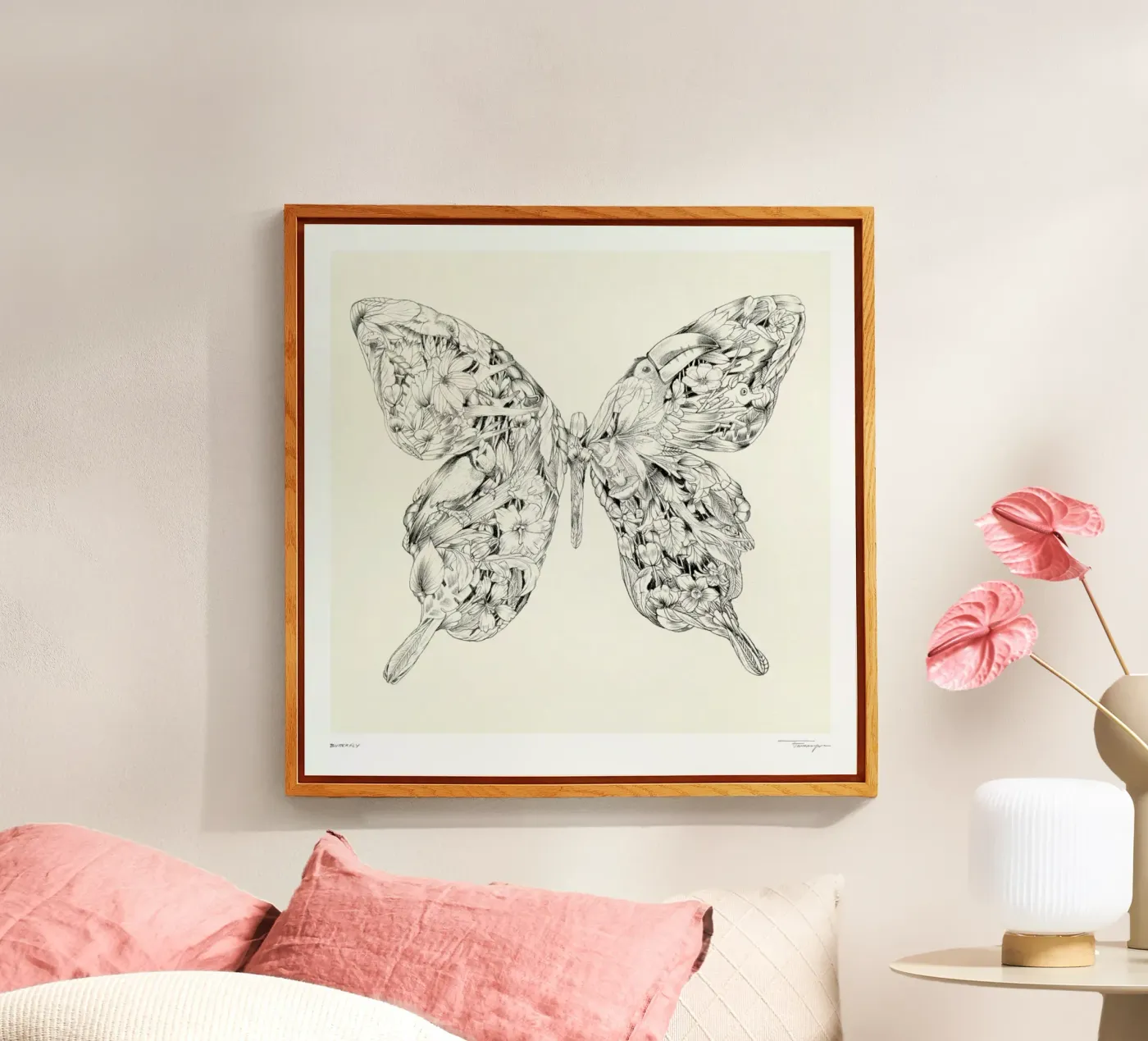 Butterfly plexiglas de Faunesque