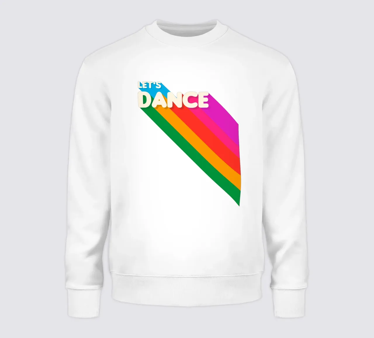 Retro Let's Dance Wall Art felpa da showmemars