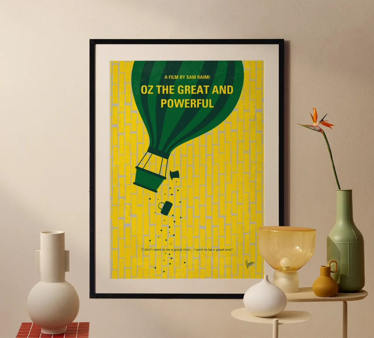 No1362 My Oz the Great and Powerful minimal movie poster poster da Chungkong