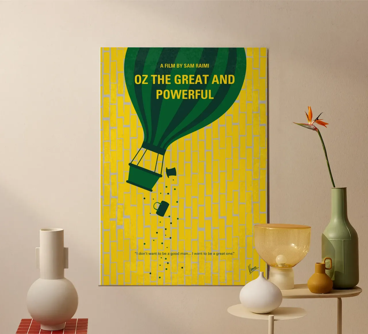 No1362 My Oz the Great and Powerful minimal movie poster poster da Chungkong