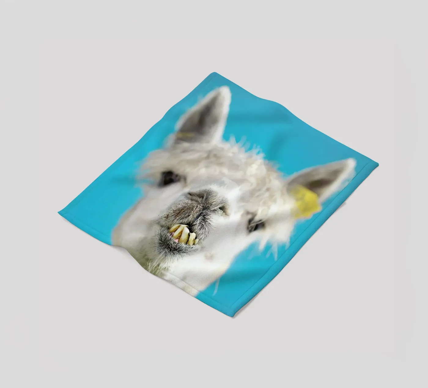 Larry fleecedeken van Charlotte Curd