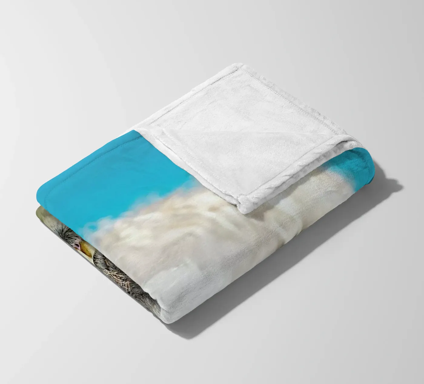 Larry fleecedeken van Charlotte Curd