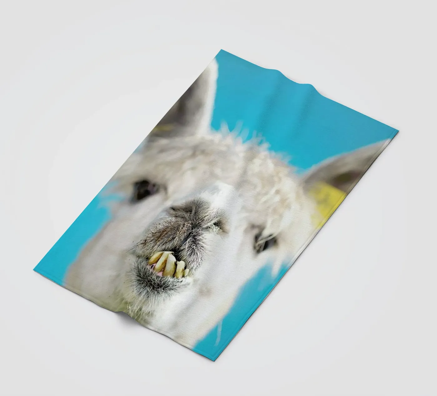 Larry fleecedeken van Charlotte Curd