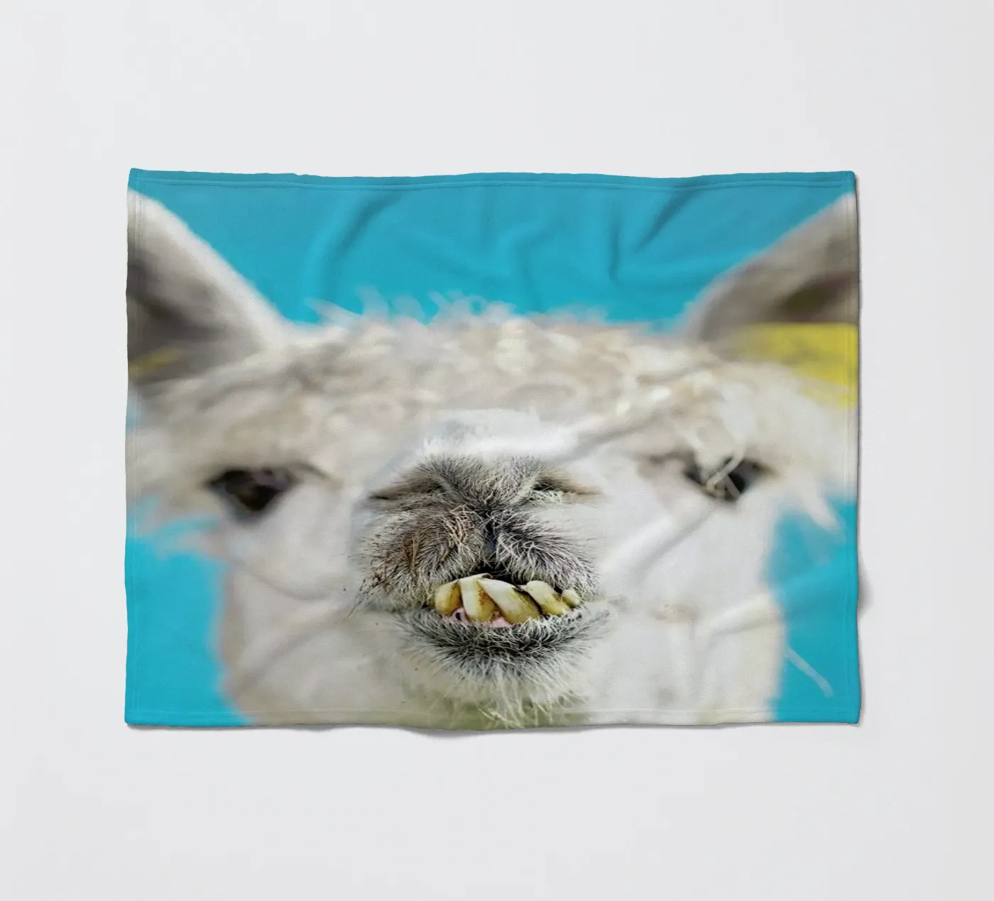 Larry fleecedeken van Charlotte Curd