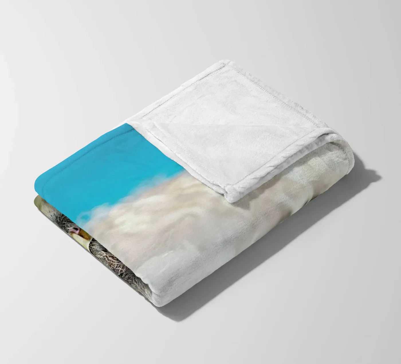 Larry fleecedeken van Charlotte Curd