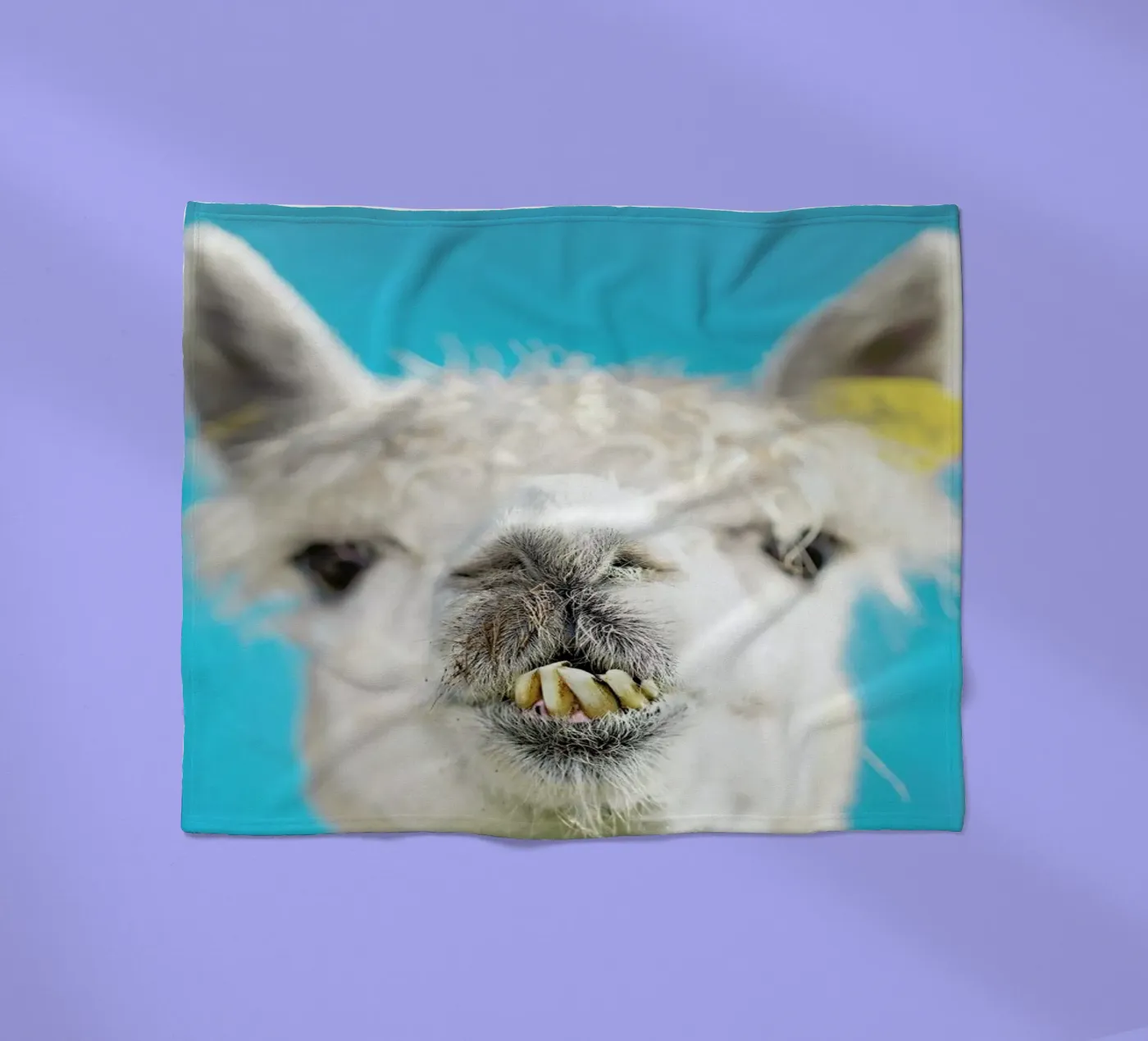 Larry fleecedeken van Charlotte Curd