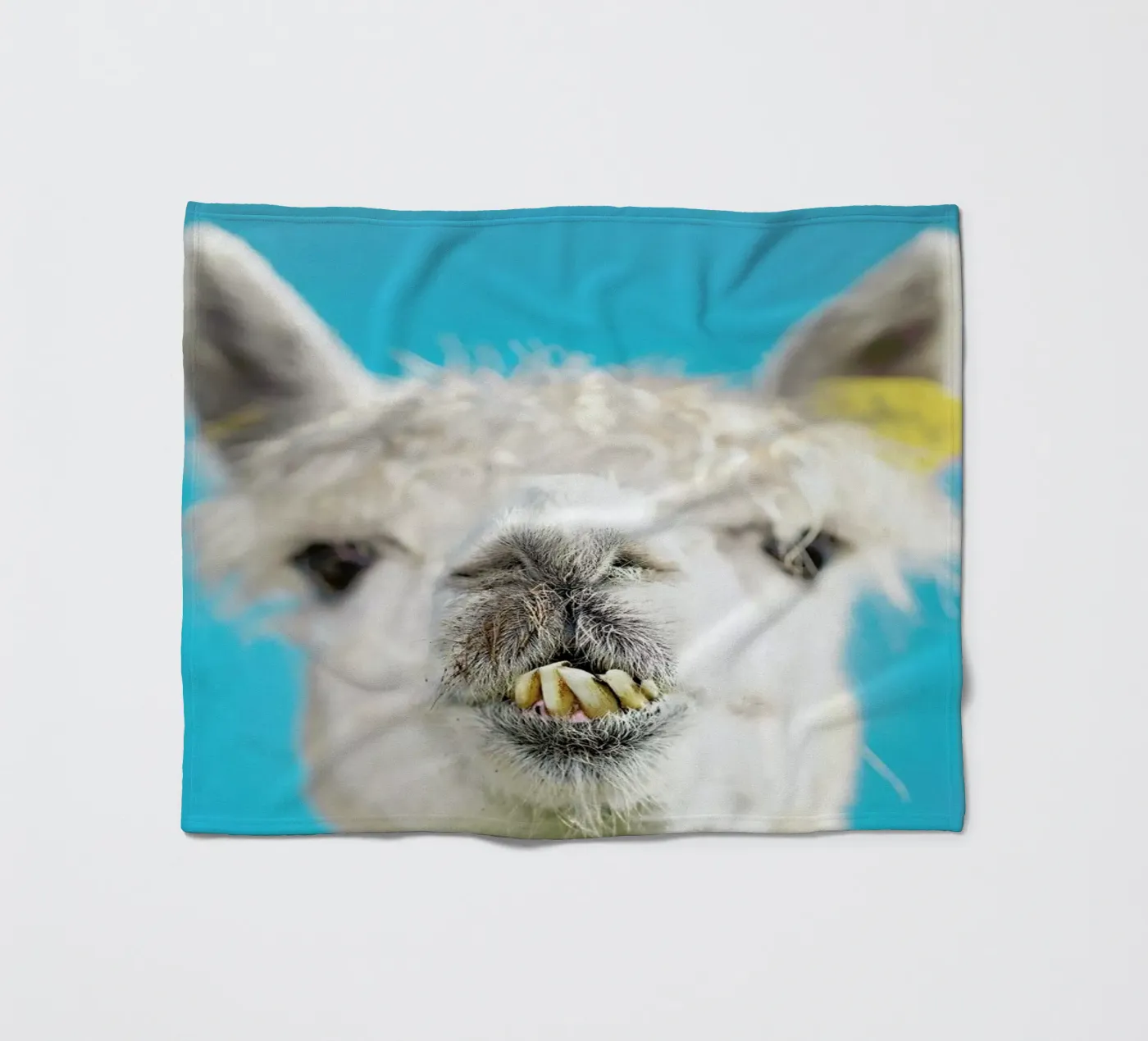 Larry fleecedeken van Charlotte Curd