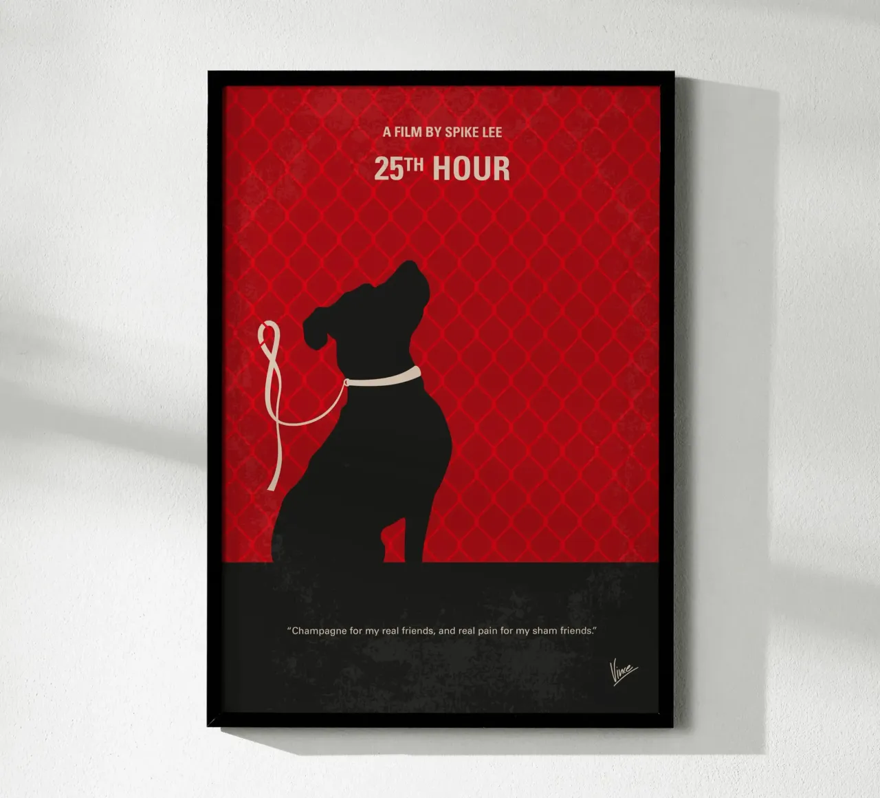 No1368 My 25th Hour minimal movie poster poster da Chungkong