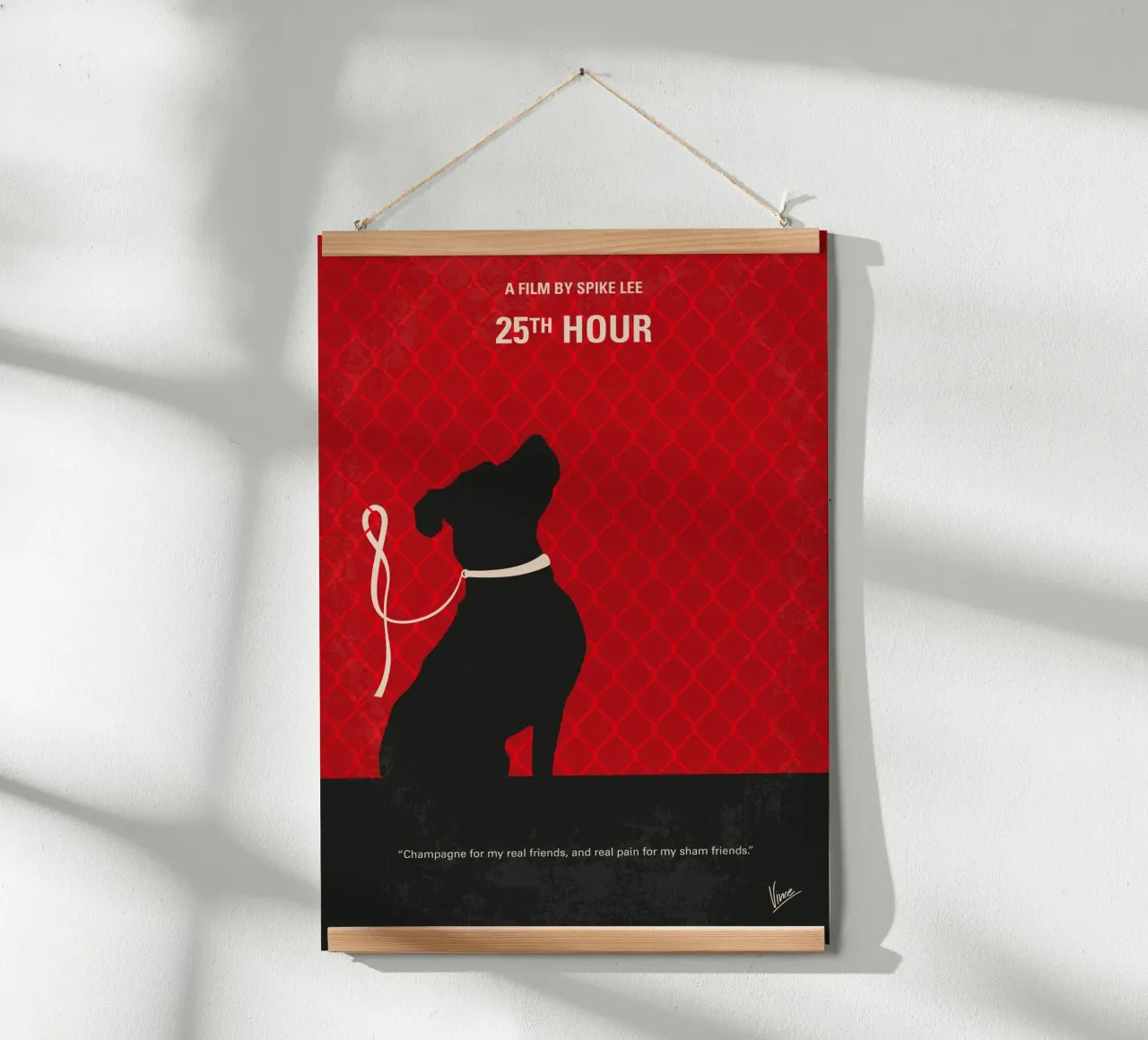 No1368 My 25th Hour minimal movie poster poster da Chungkong