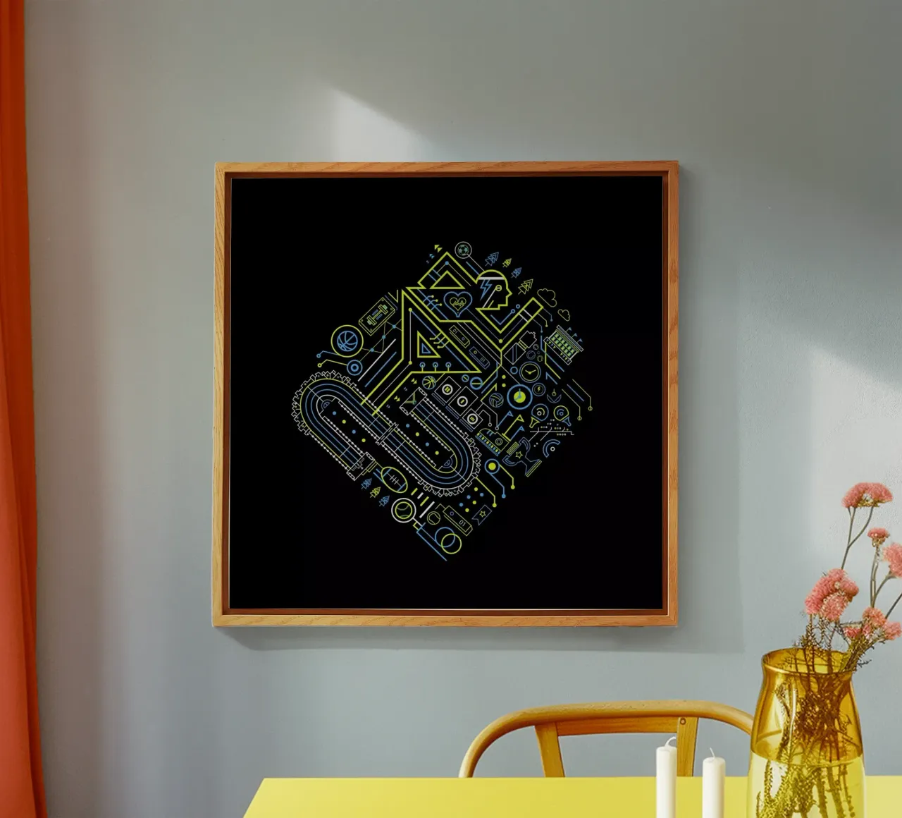 Athlete plexiglass da Petros Afshar