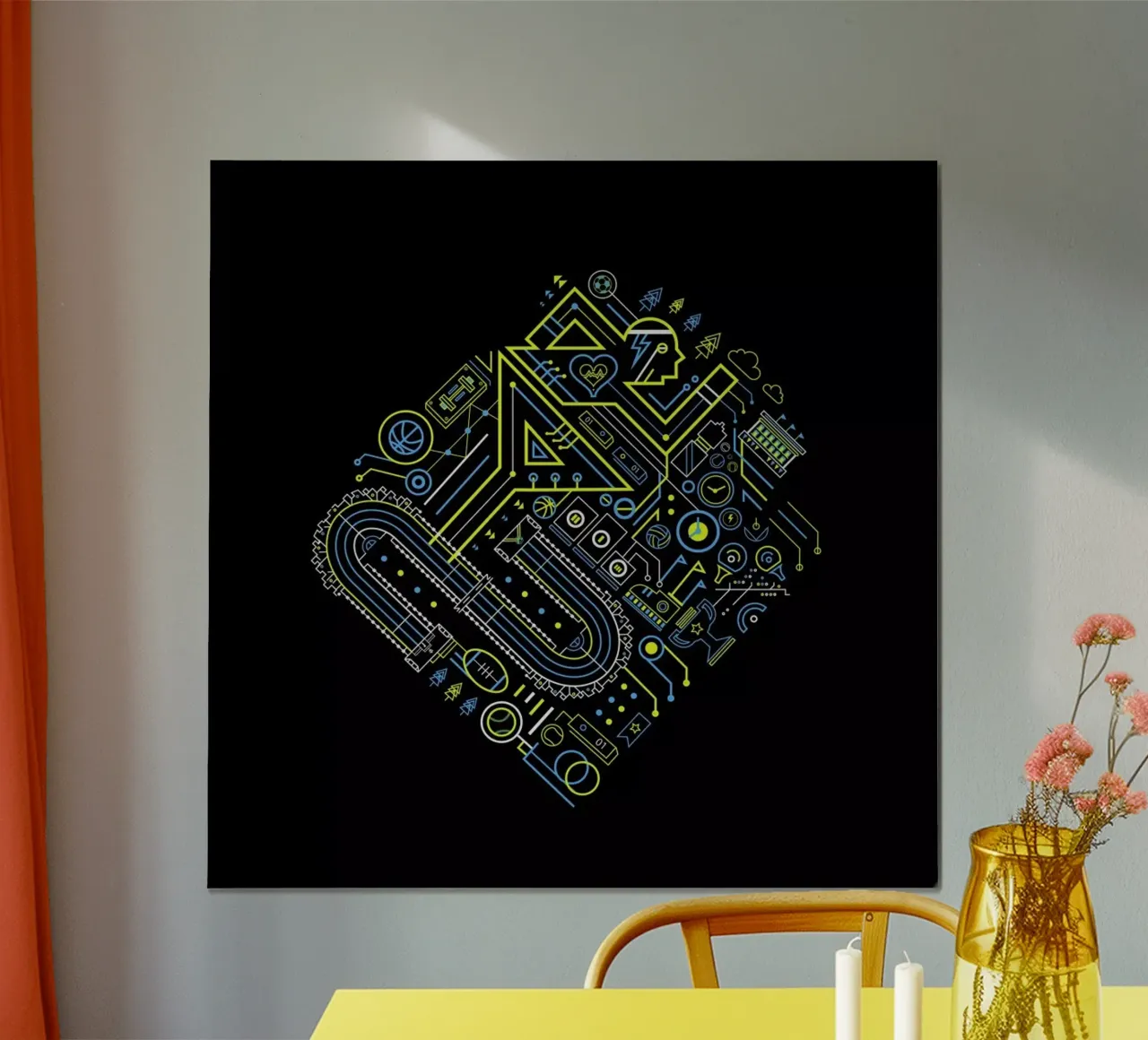 Athlete poster da Petros Afshar