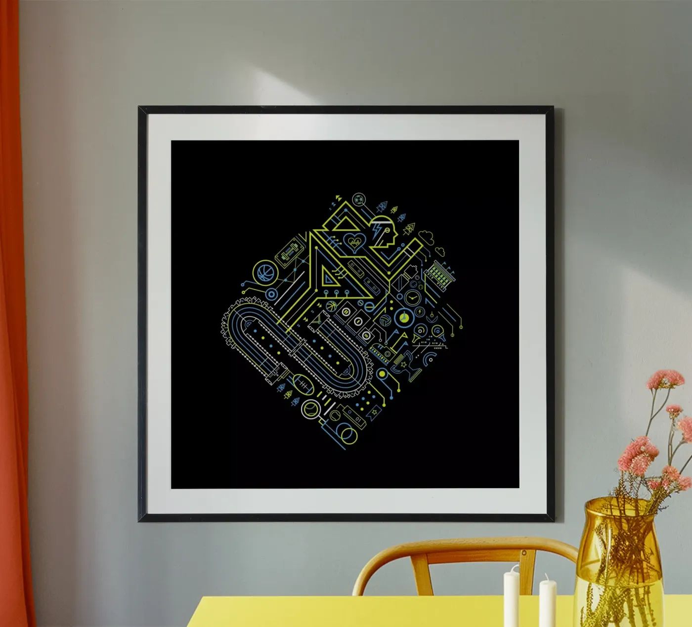 Athlete poster da Petros Afshar