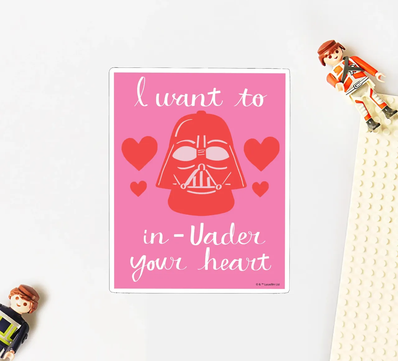 Darth Vader - verliebt Sticker von Star Wars - Sticker Shop