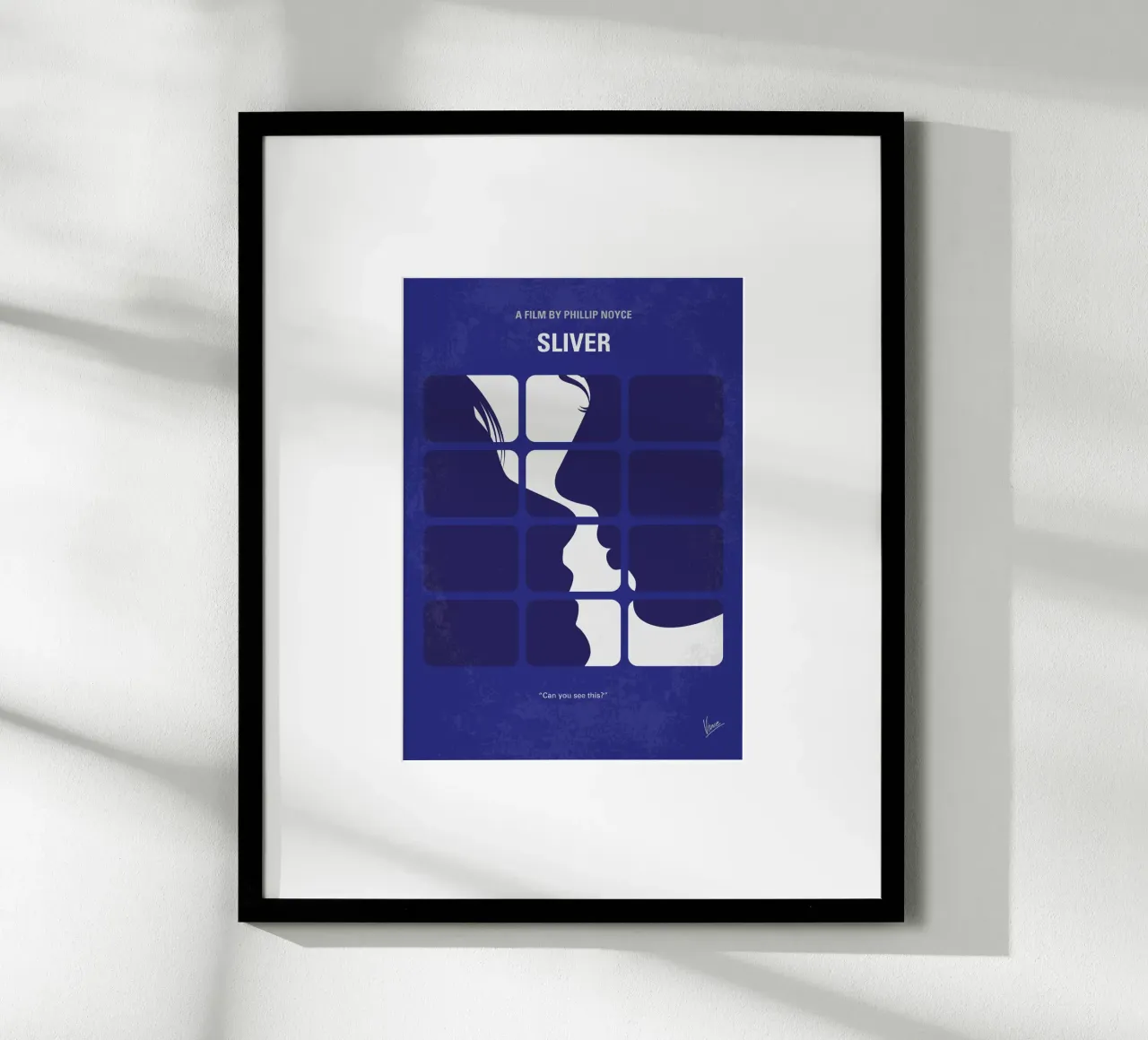 No1373 My Sliver minimal movie poster poster da Chungkong