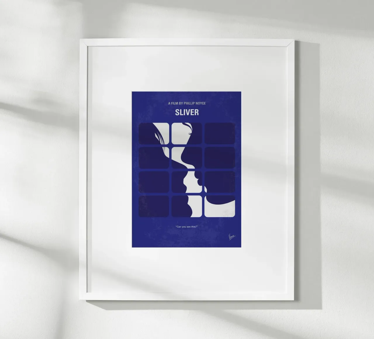 No1373 My Sliver minimal movie poster poster da Chungkong