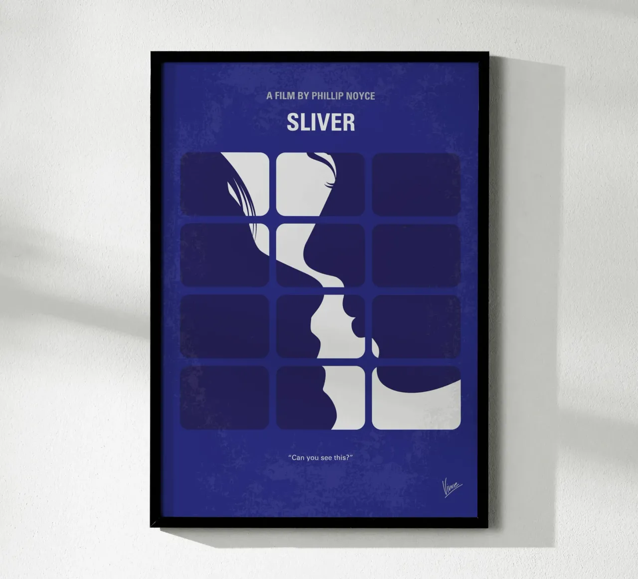 No1373 My Sliver minimal movie poster poster da Chungkong