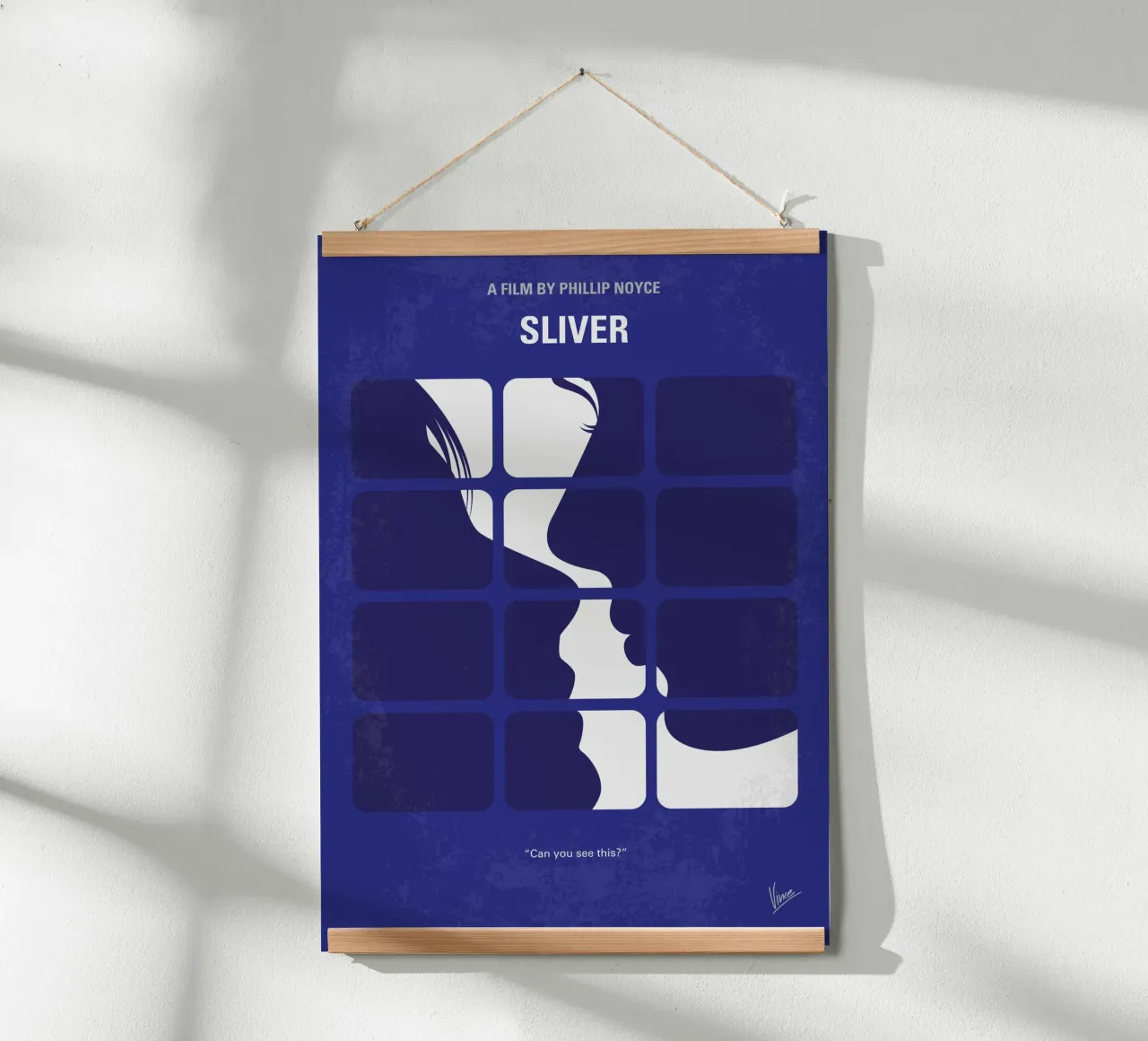 No1373 My Sliver minimal movie poster poster da Chungkong