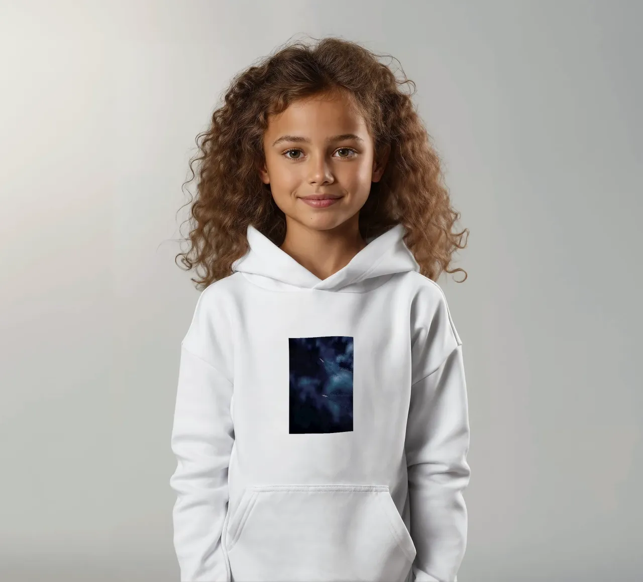 Ocean 2 kids hoodie by Airpixels