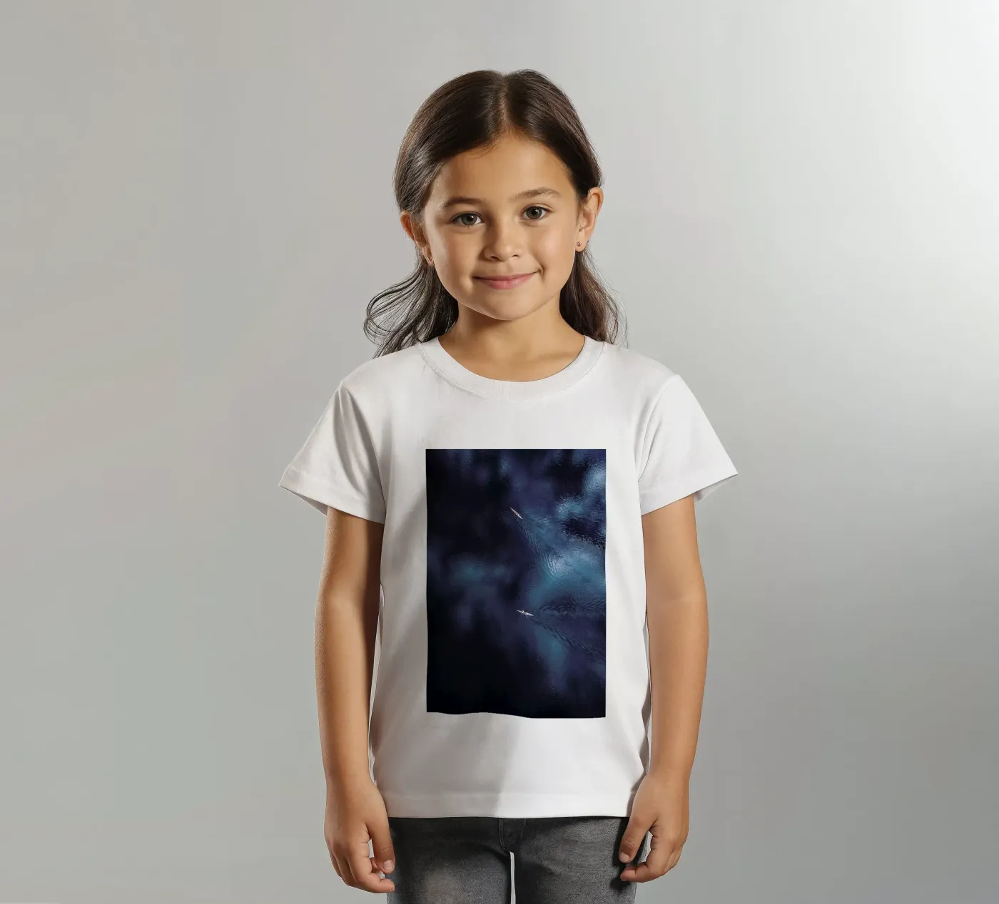 Ocean 2 t-shirt bambini da Airpixels