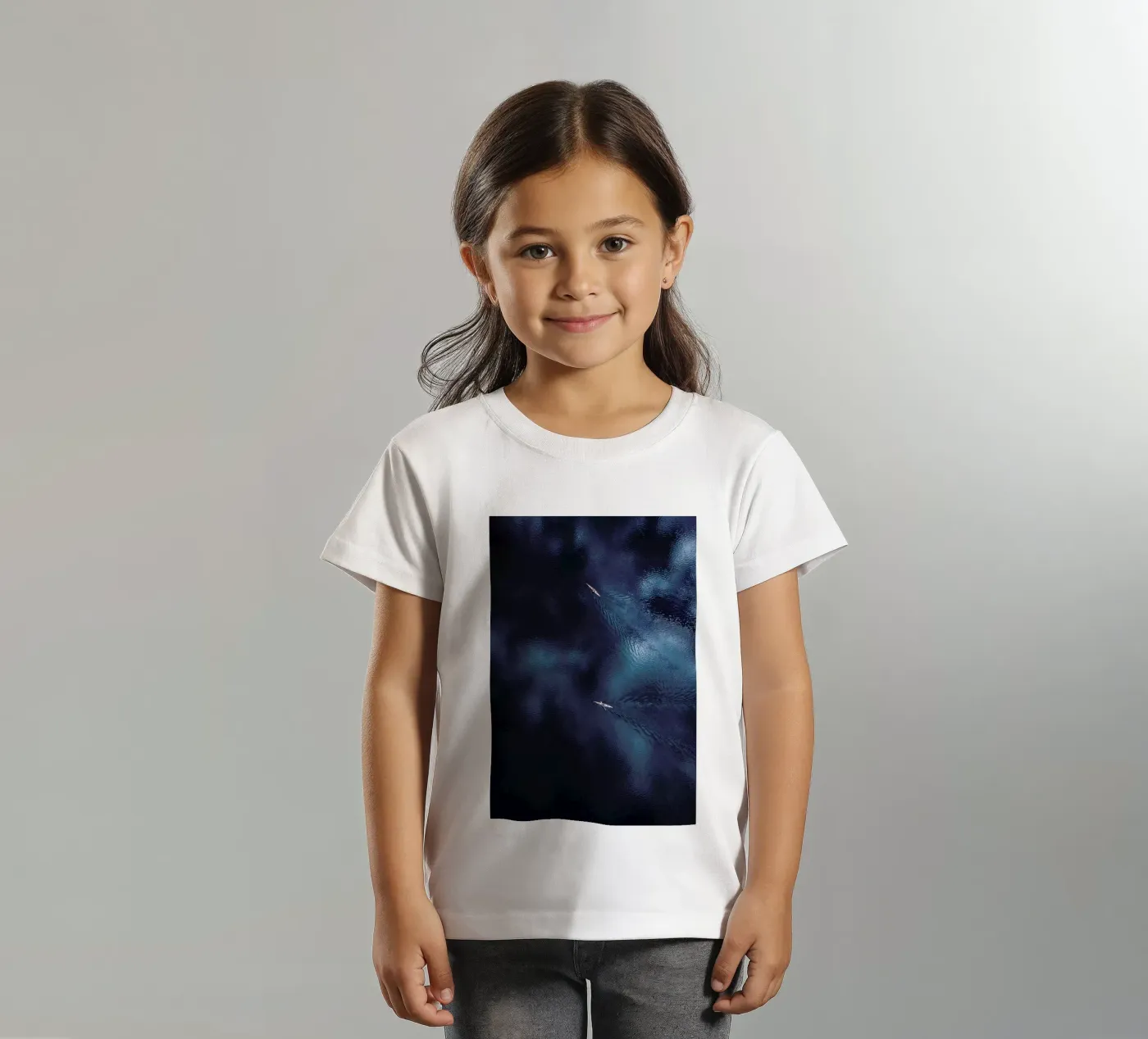 Ocean 2 t-shirt bambini da Airpixels
