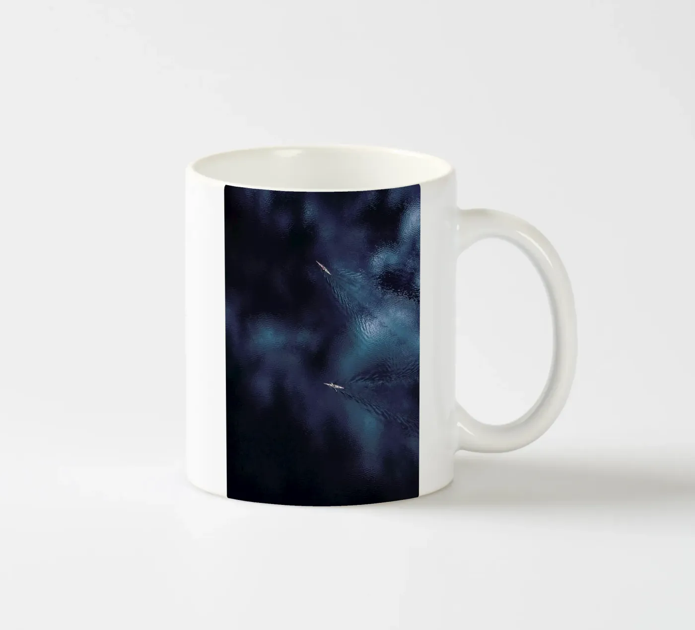 Ocean 2 ceramic mug by Airpixels