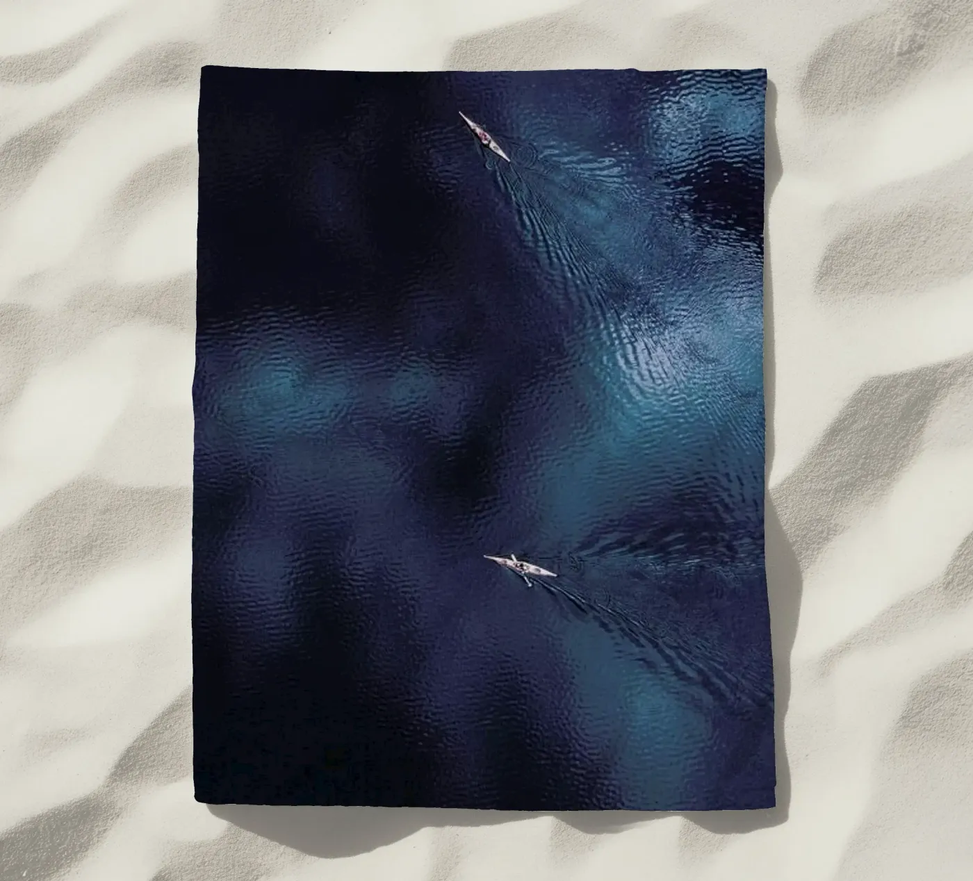 Ocean 2 beach towel by Airpixels