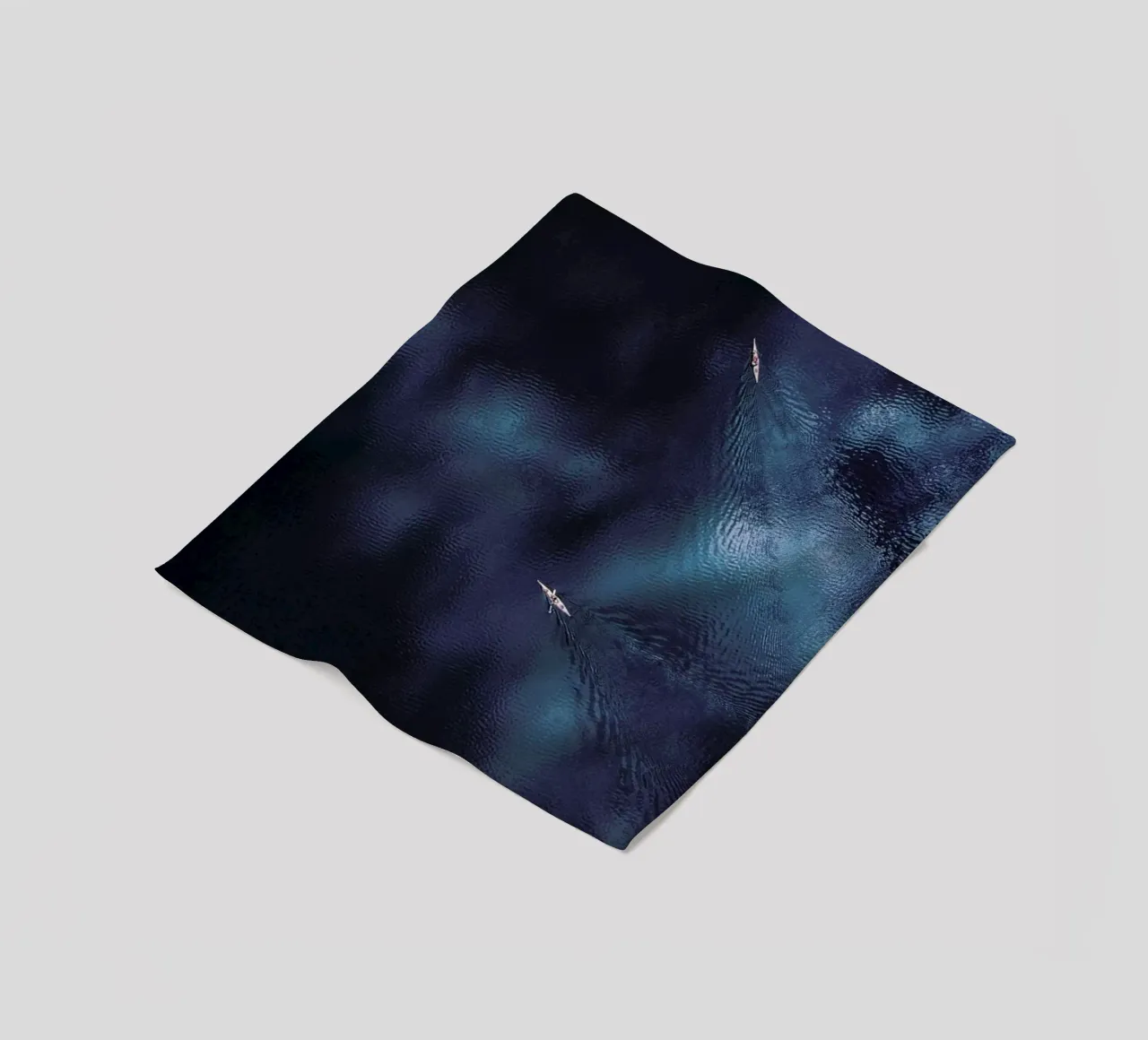 Ocean 2 fleece blanket by Airpixels