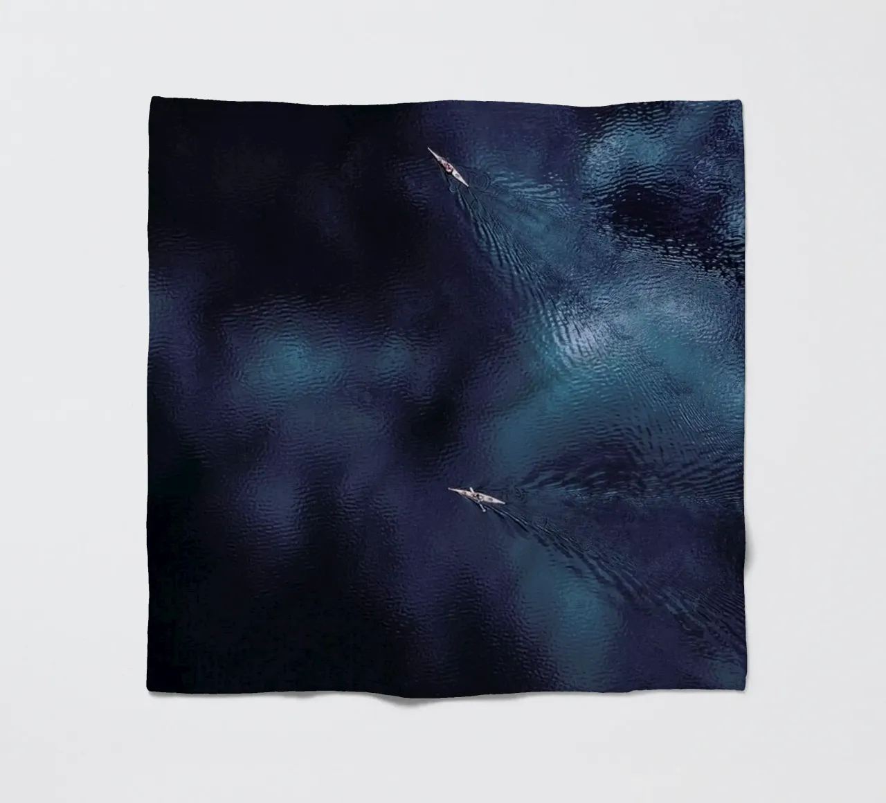 Ocean 2 fleece blanket by Airpixels