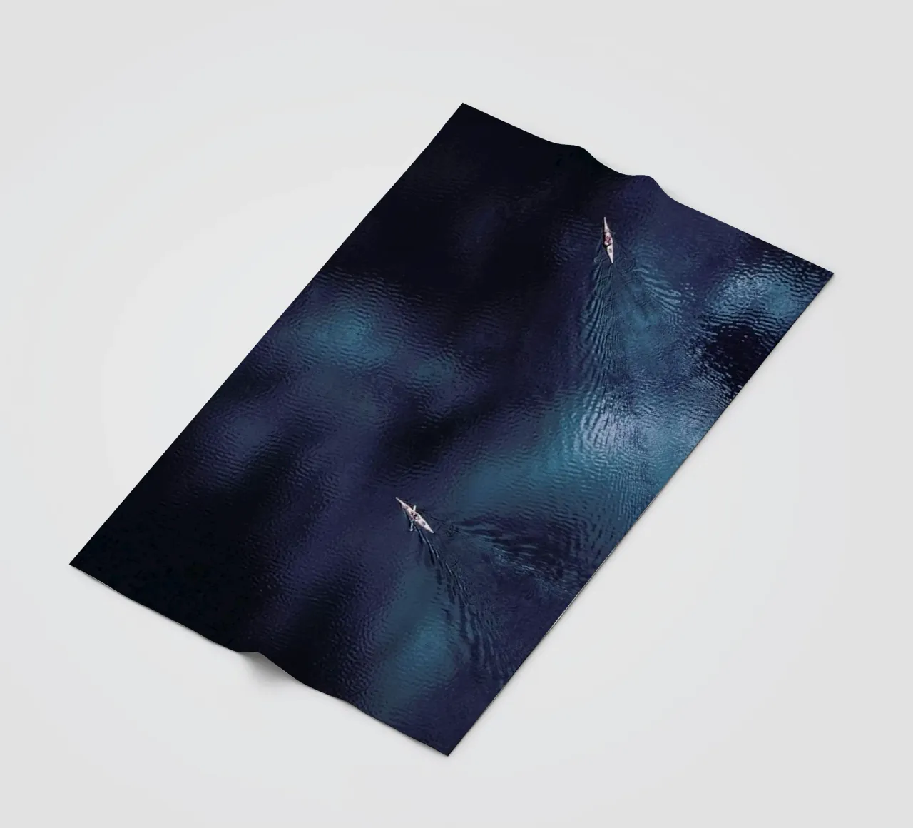 Ocean 2 fleece blanket by Airpixels