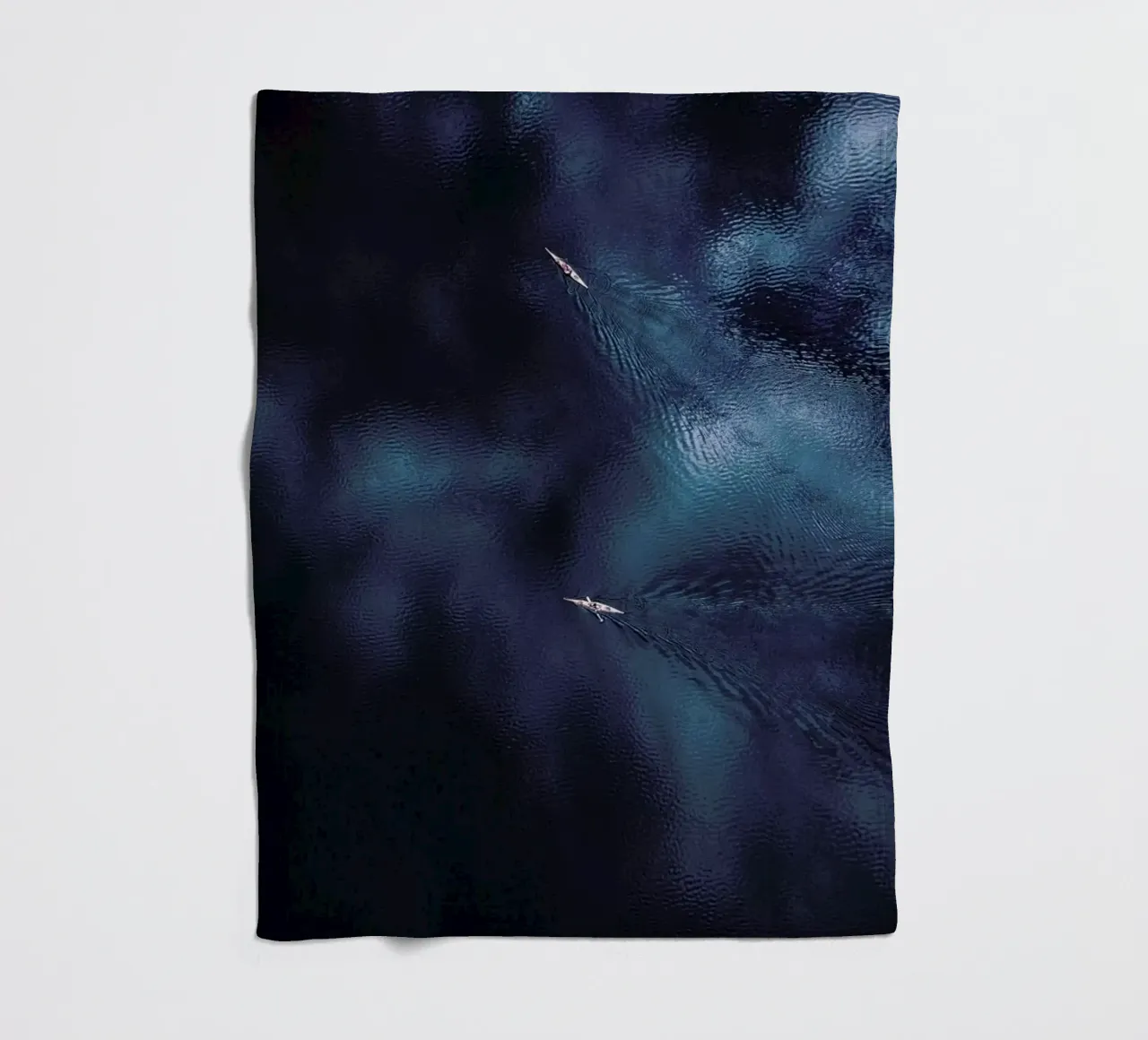 Ocean 2 fleece blanket by Airpixels