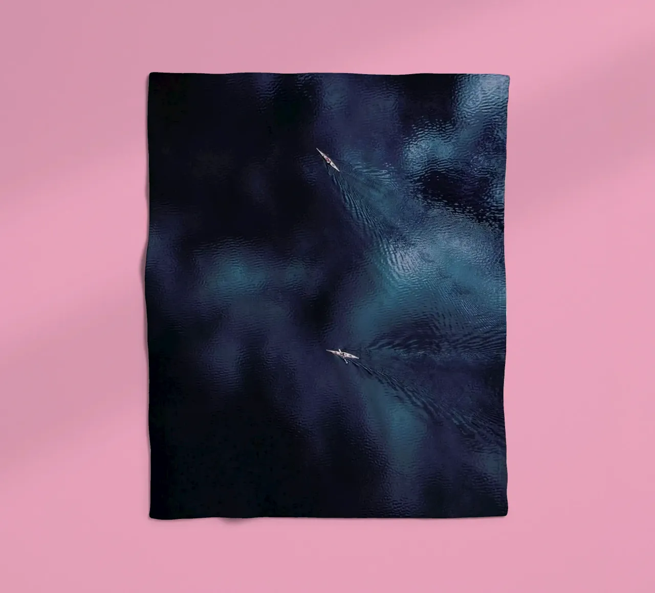 Ocean 2 fleece blanket by Airpixels