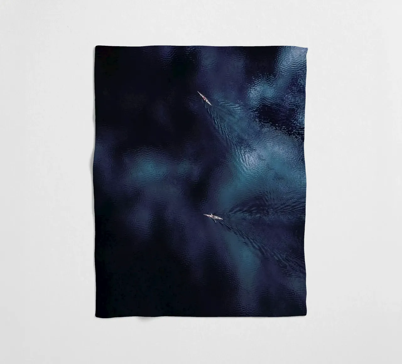 Ocean 2 fleece blanket by Airpixels