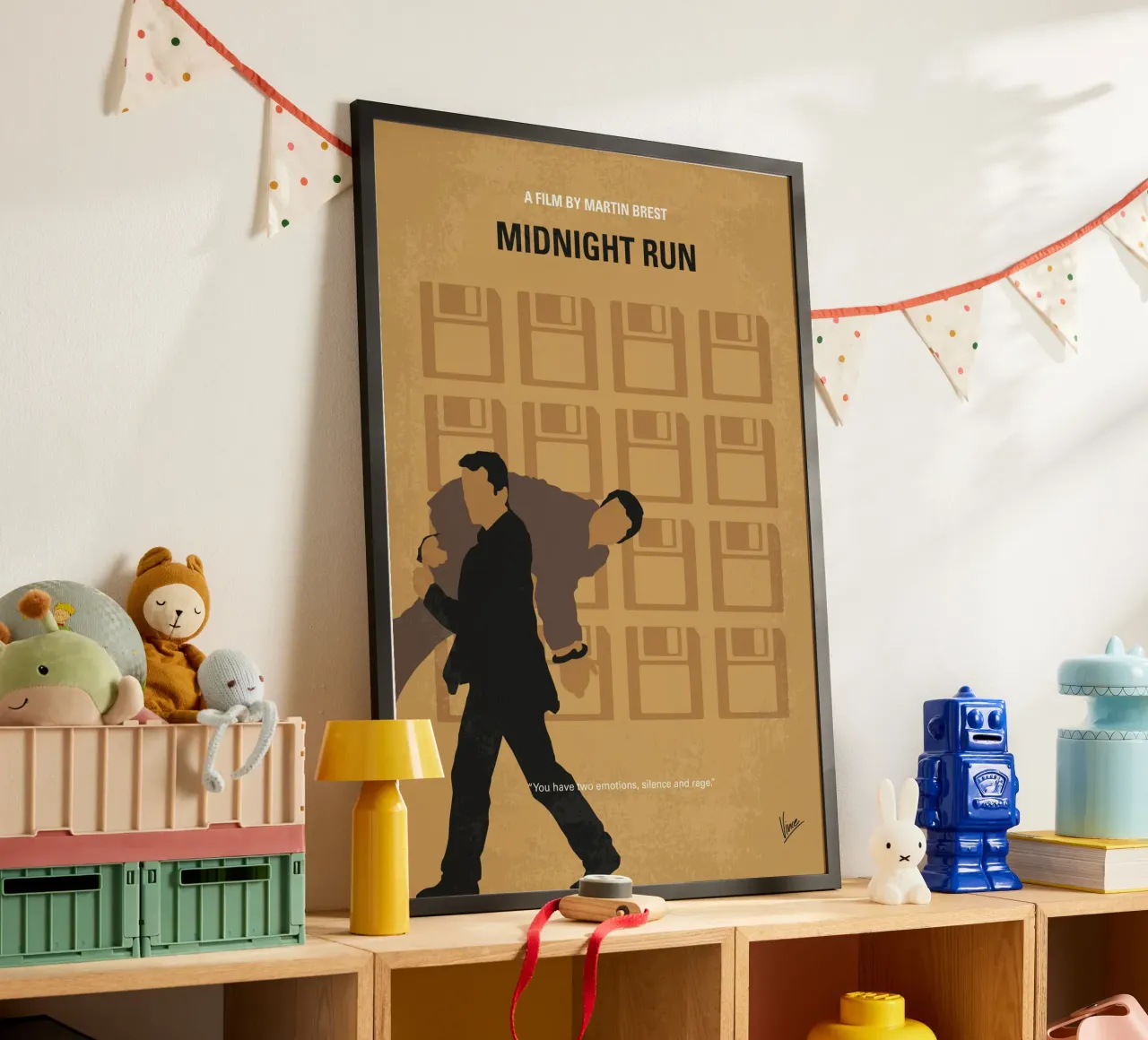 No1378 My Midnight Run minimal movie poster poster da Chungkong