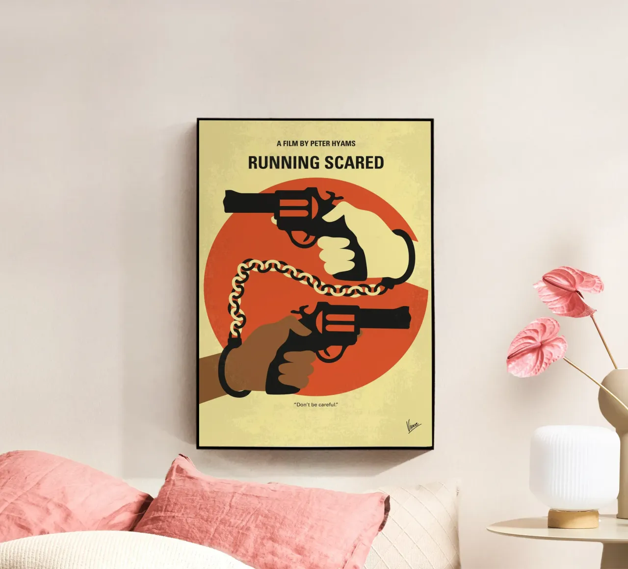 No1377 My Running Scared minimal movie plexiglass da Chungkong