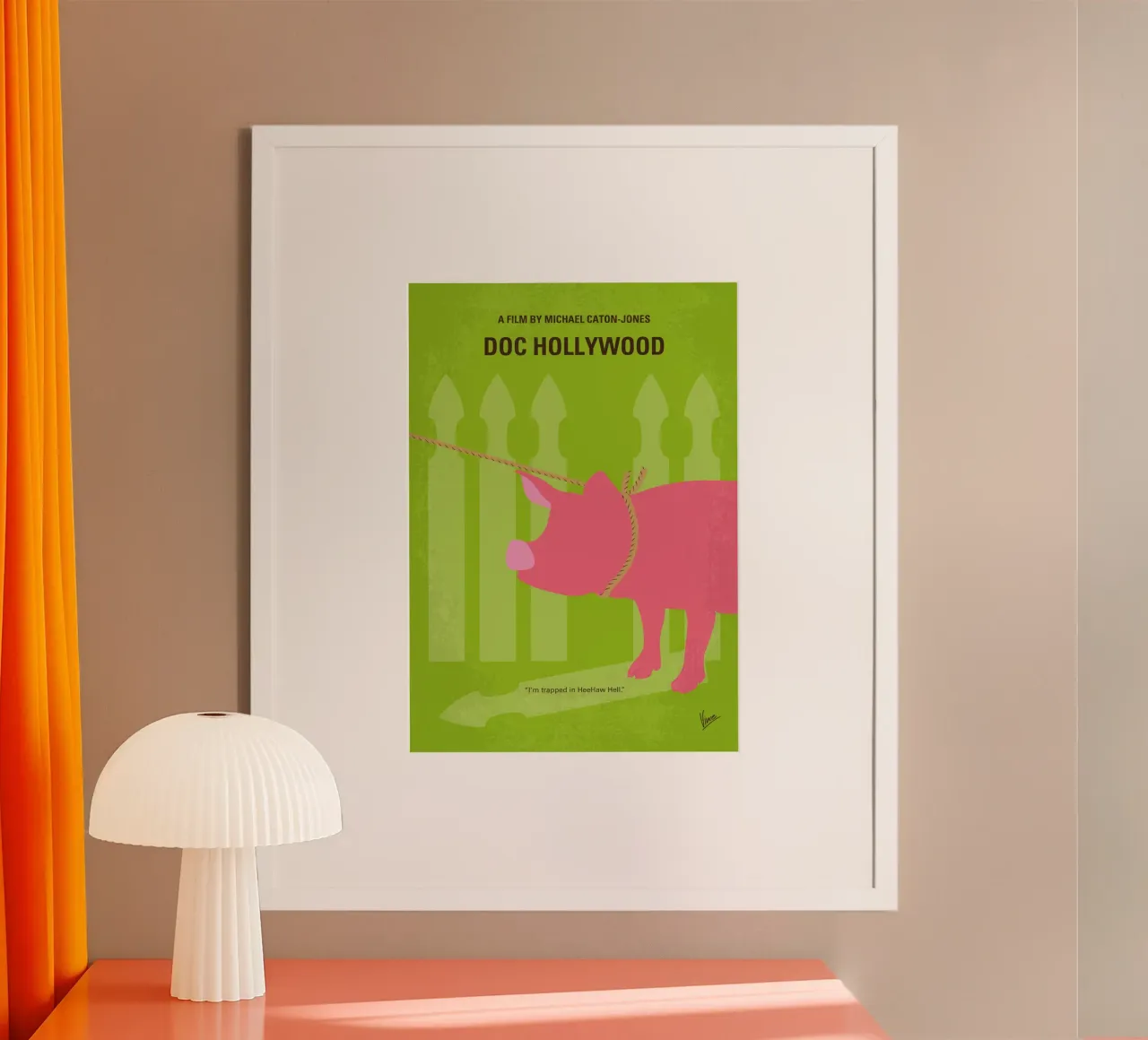 No1379 My Doc Hollywood minimal movie poster poster da Chungkong
