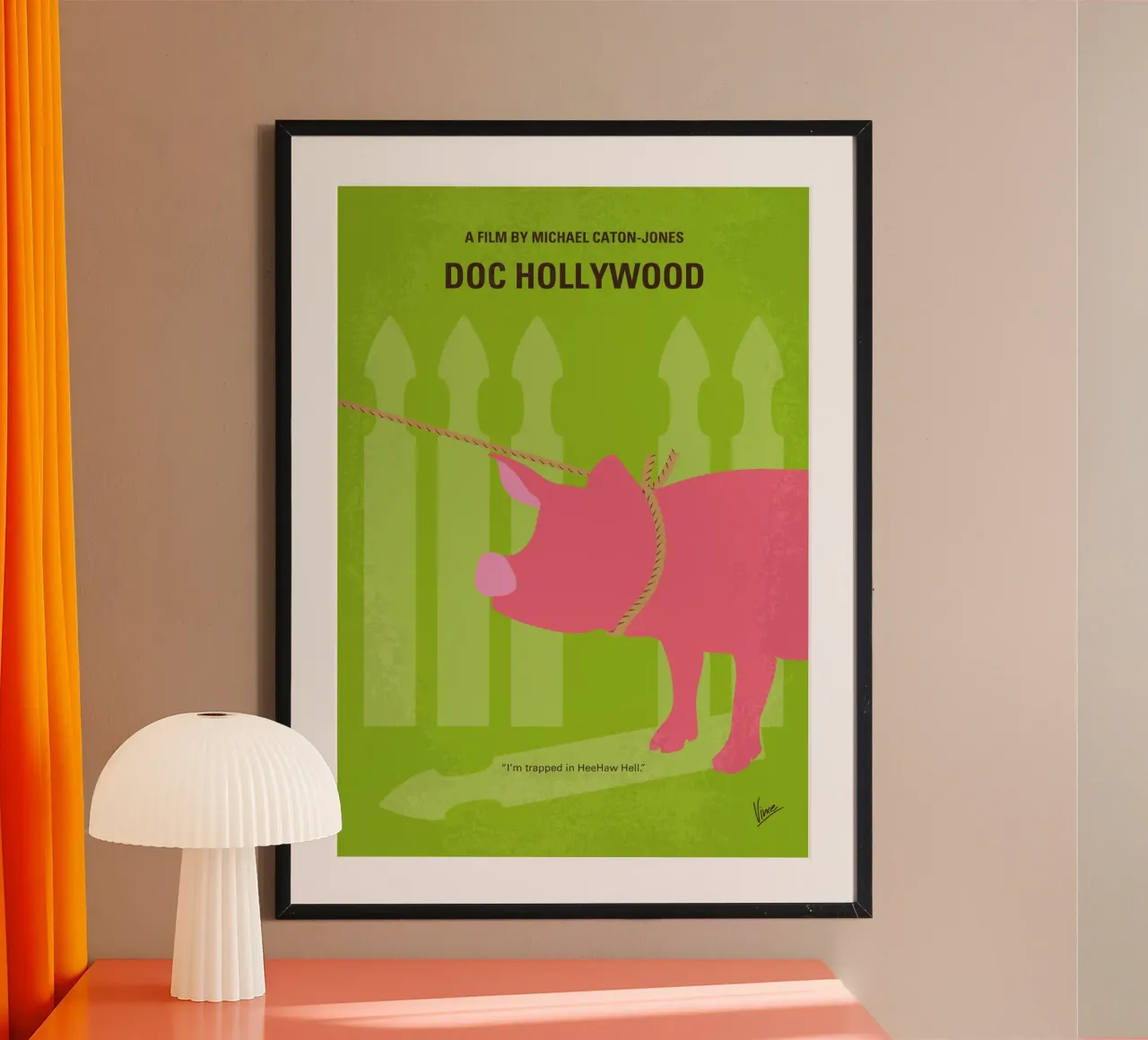 No1379 My Doc Hollywood minimal movie poster poster da Chungkong
