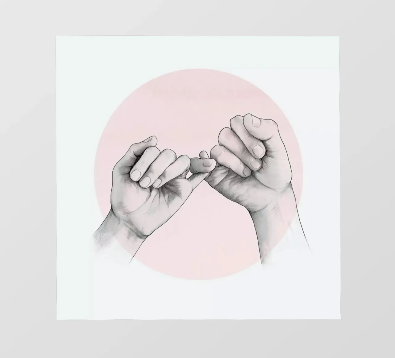 Pinky Swear pellicola backlit da Laura Graves