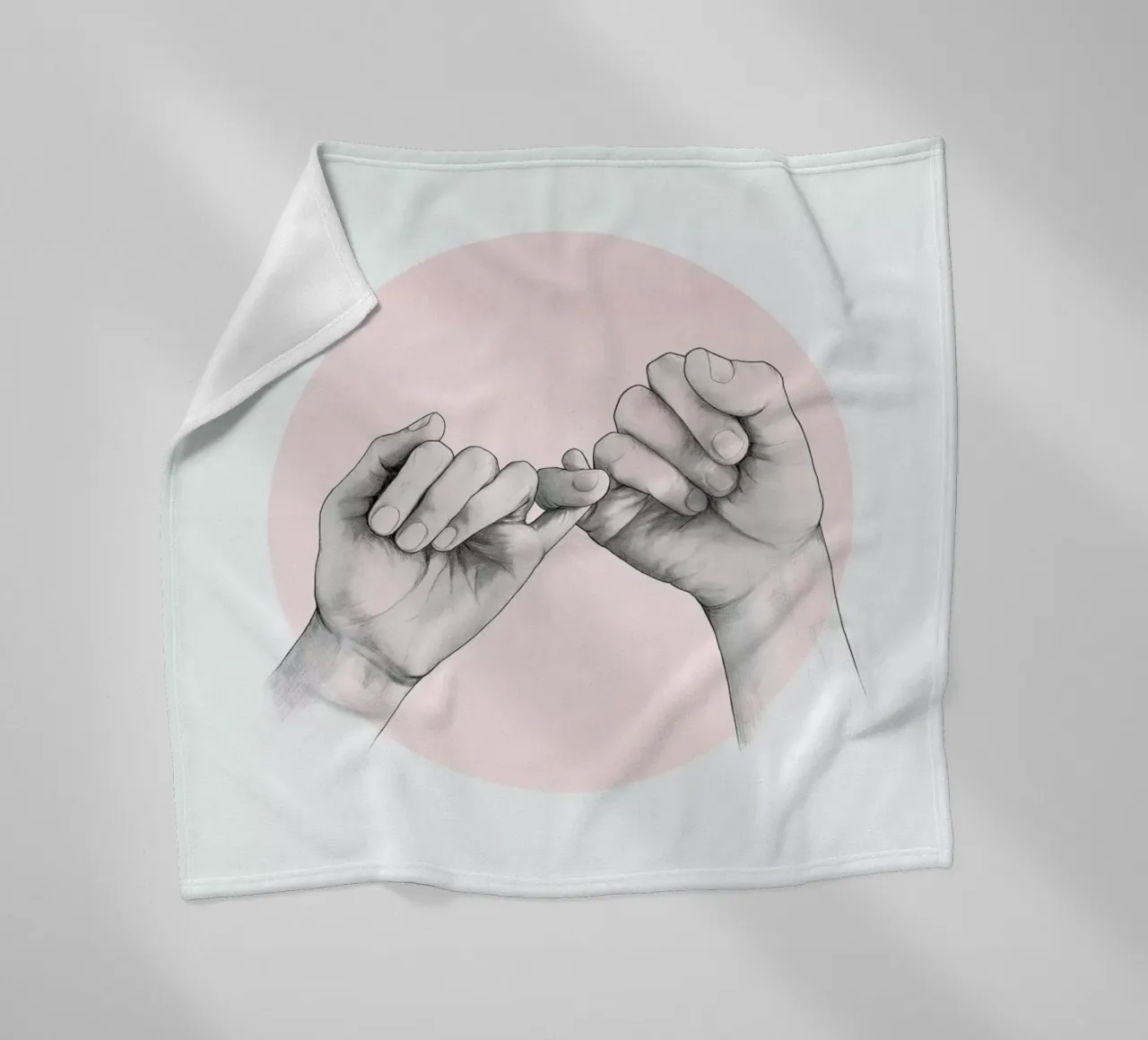 Pinky Swear Fleecedecke von Laura Graves