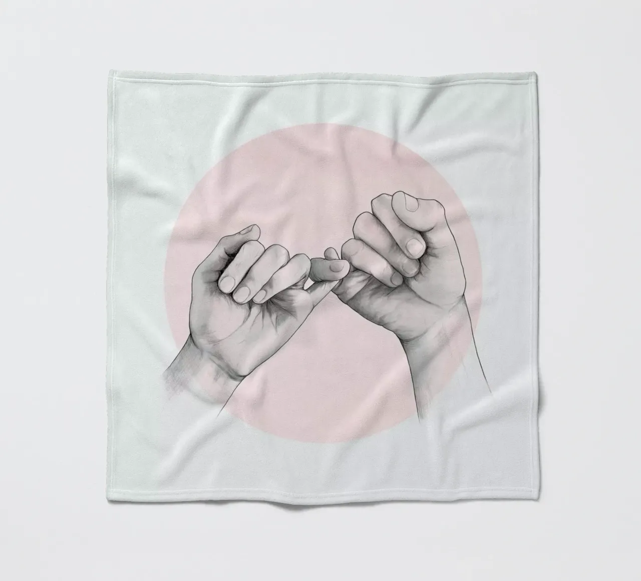 Pinky Swear Fleecedecke von Laura Graves