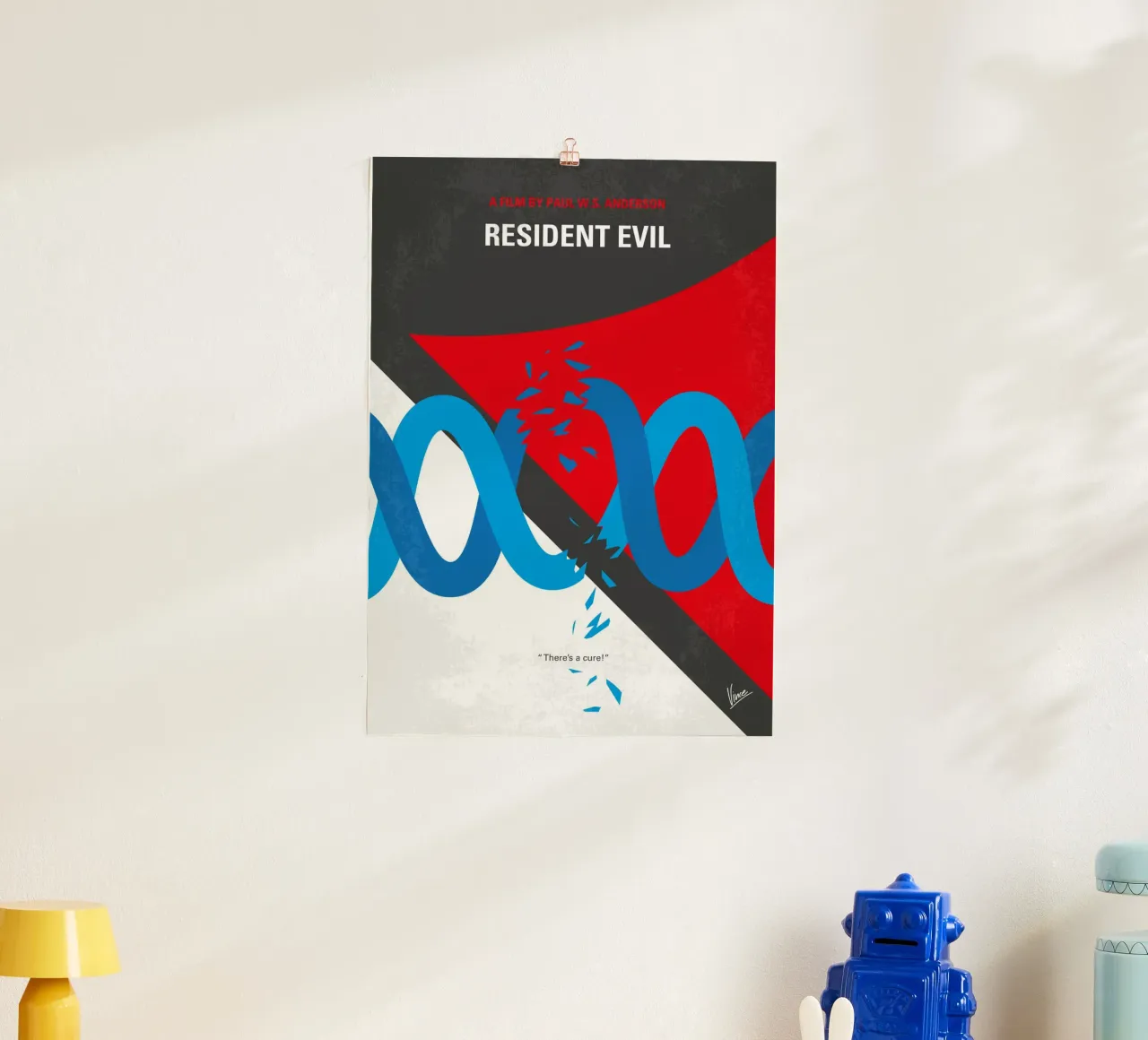 No1392-1 My RESIDENT EVIL poster con telaio in plastica da Chungkong