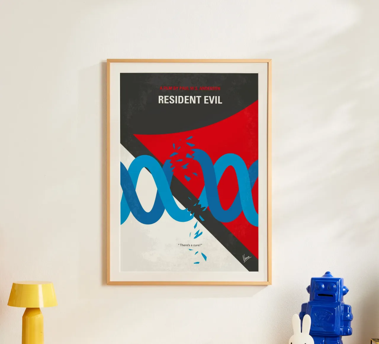 No1392-1 My RESIDENT EVIL poster con telaio in plastica da Chungkong