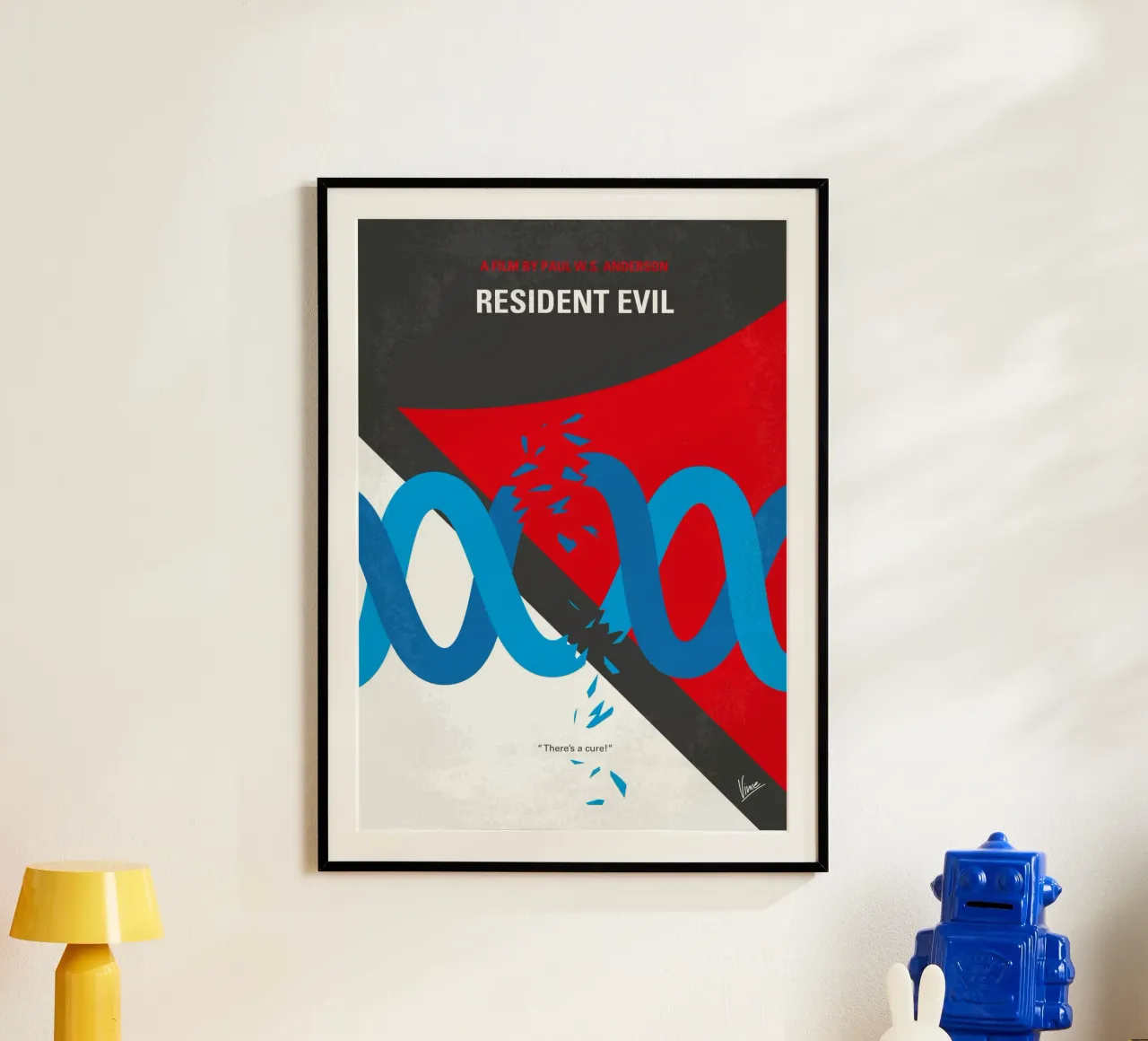 No1392-1 My RESIDENT EVIL poster con telaio in plastica da Chungkong