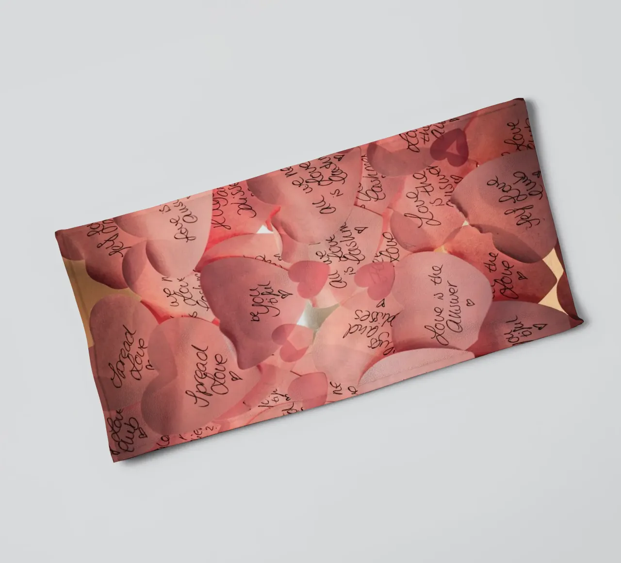 Valentinstag towel by Flo Klein