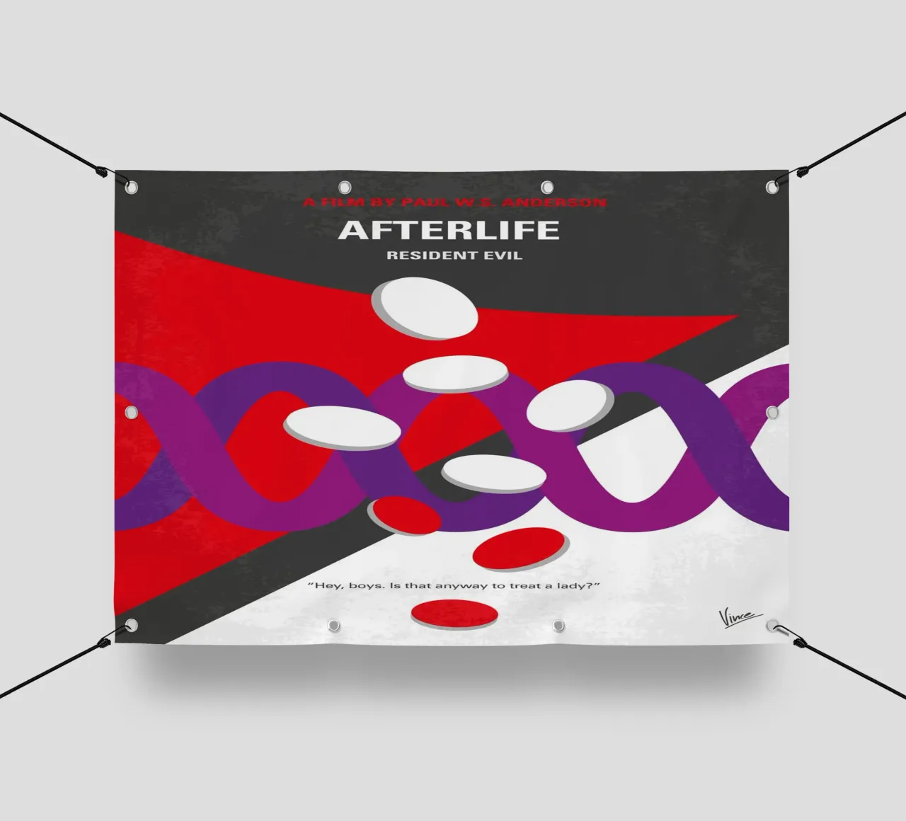 No1392-4 My Resident Evil-Afterlife telo in pvc da Chungkong