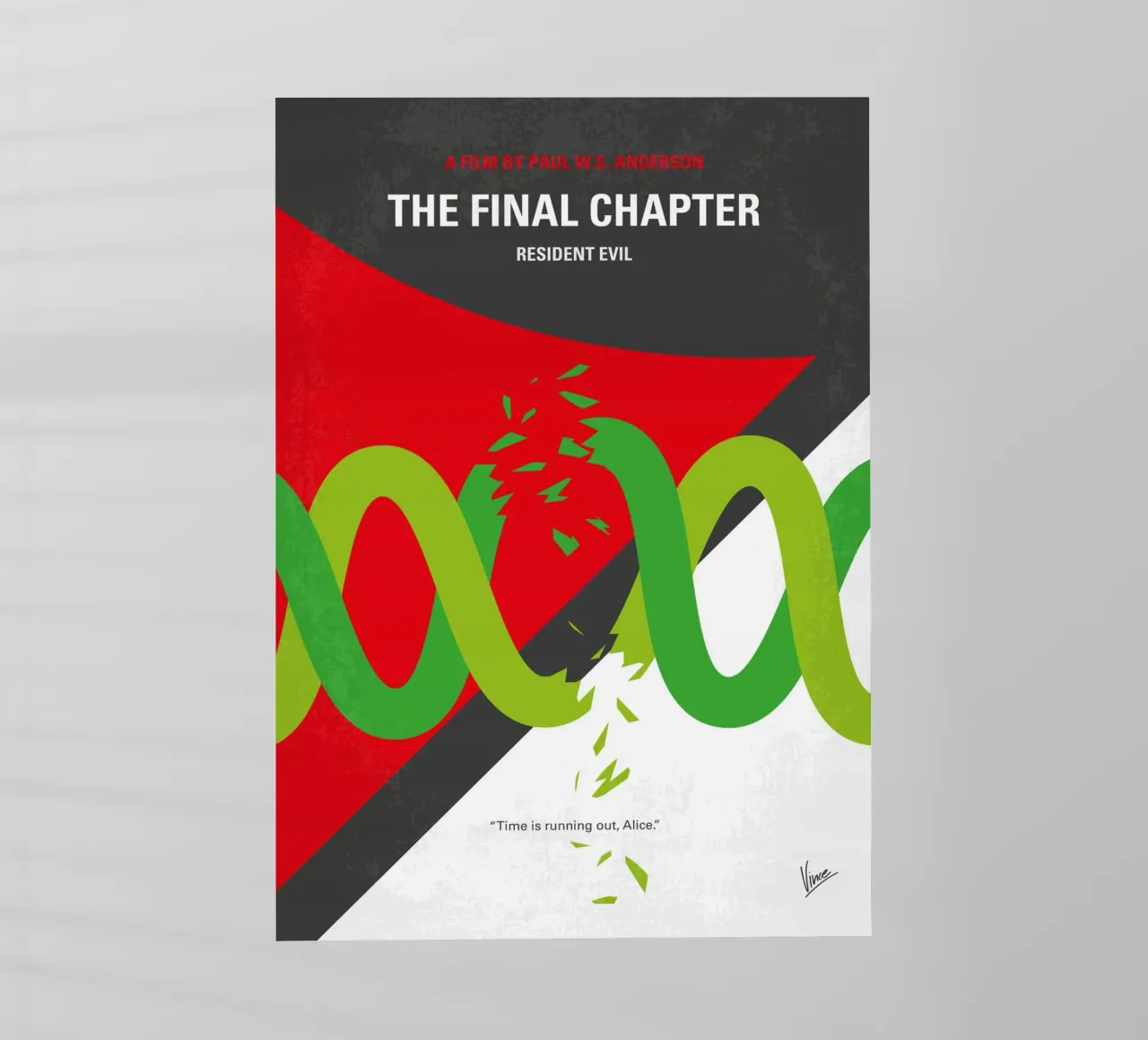 No1392-6 My Resident Evil-The Final Chapter pellicola backlit da Chungkong